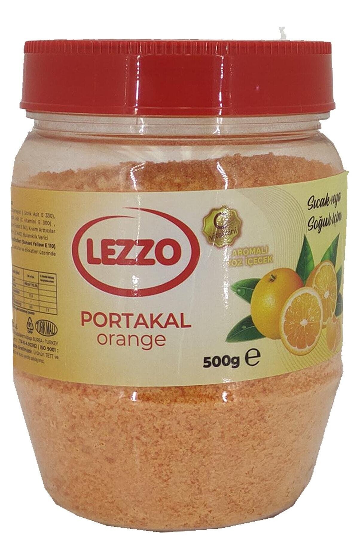 LEZZO Oralet Portakal Aromalı Plastik Şişe 500 gr