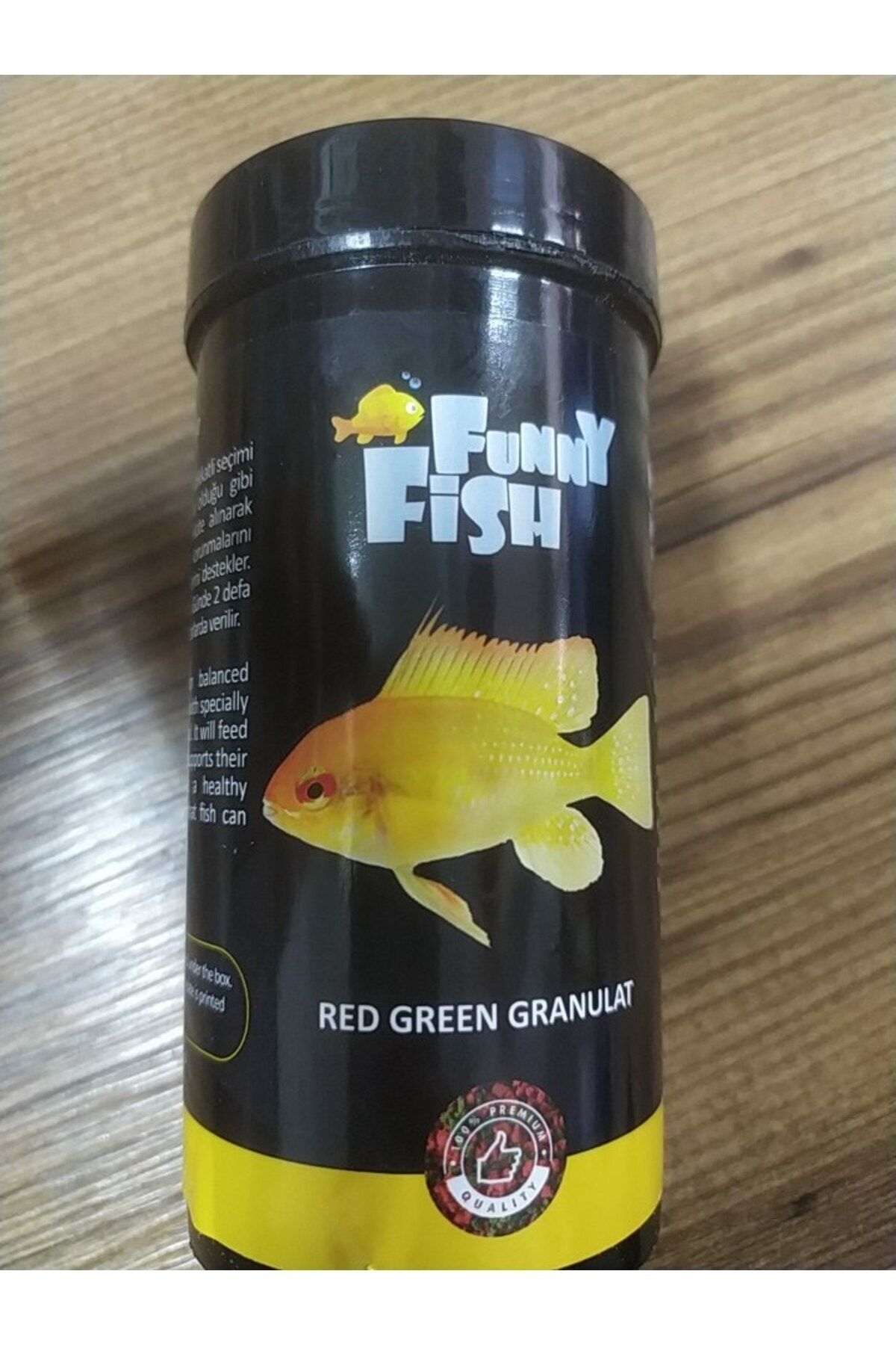 Funny fish Red Green Granulat Balık Yemi (Cichlid)