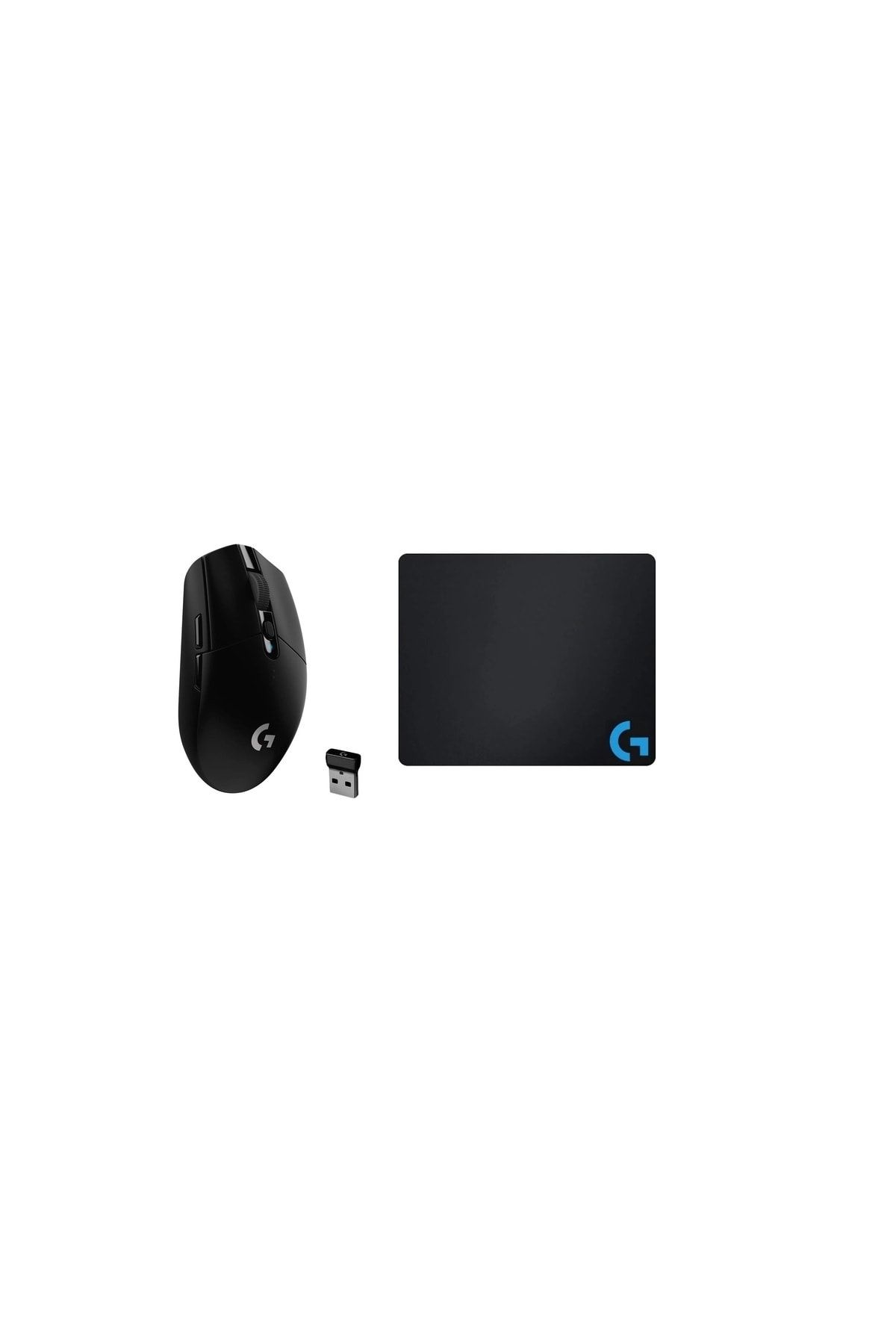 logitech G305 Siyah Kablosuz Gaming Mouse ve OEM Mouse Pad 40x30 cm