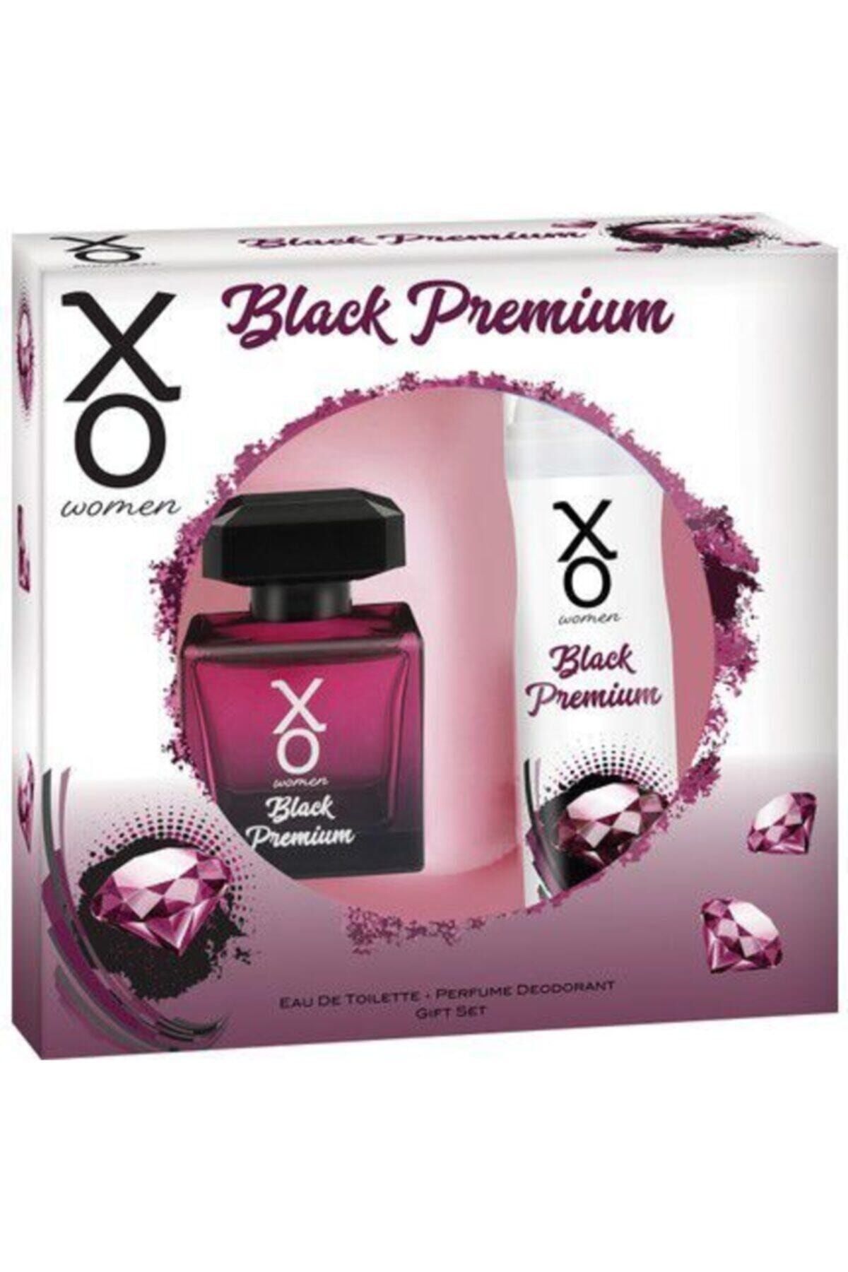 Xo Black Premium Edt 100ml+deo125ml For Women