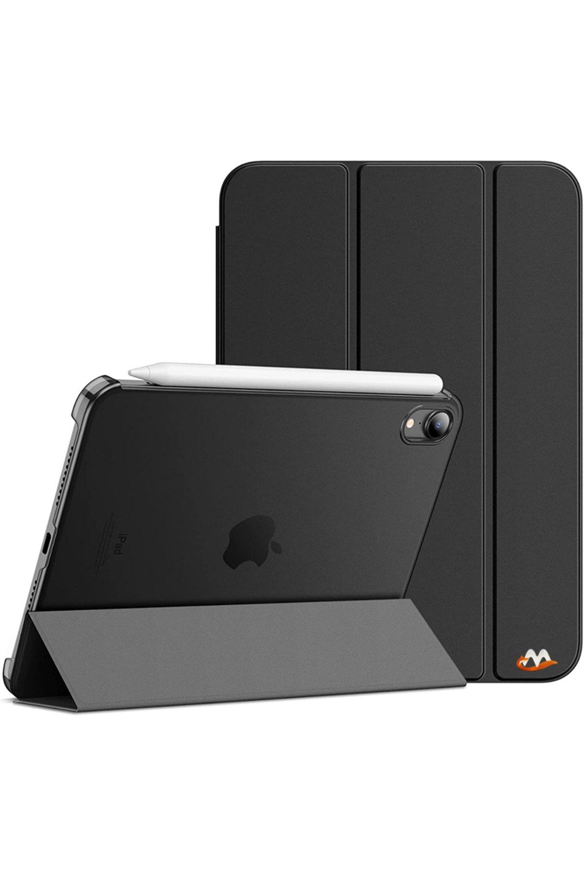 Megafox Apple Ipad Mini 6 8.3'' Uyumlu Standlı Katlanabilir Smart Cover Akıllı Tablet Kılıfı
