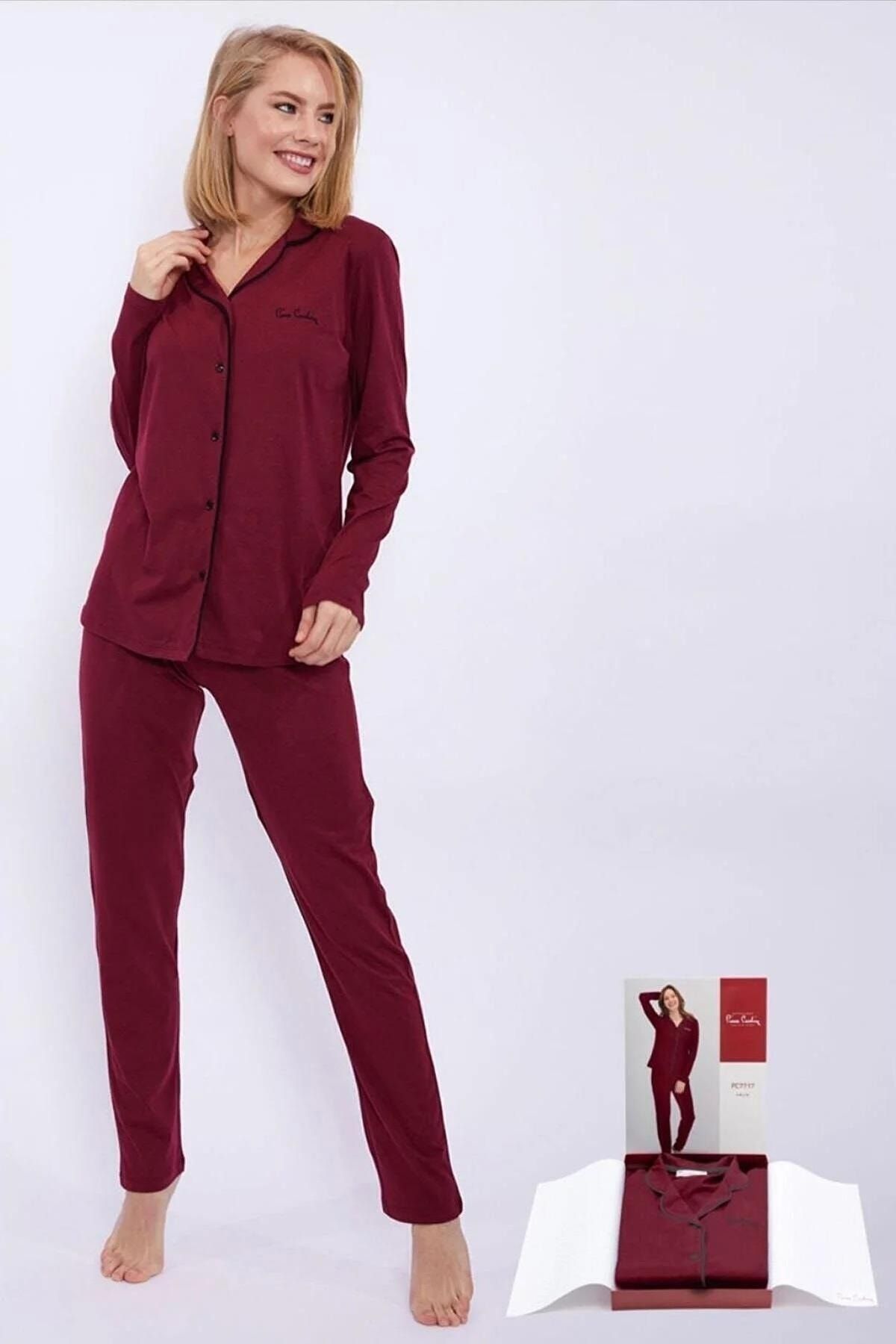 Pierre Cardin %50 Pamuk %50 Modal Kumaştan Kadın Pijama Takım