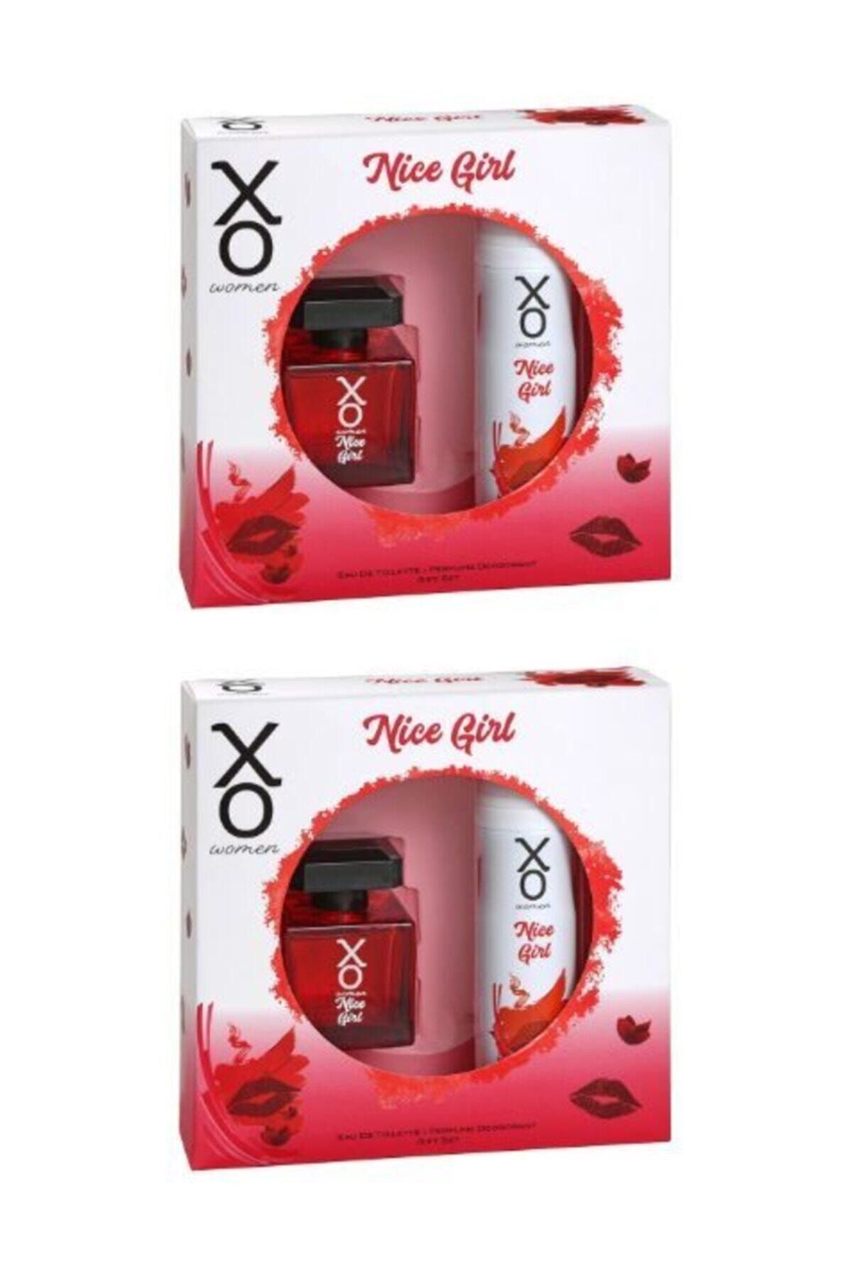Xo Nice Girl Women Edt 100 Ml + Deodorant 125 Ml X 2 Adet