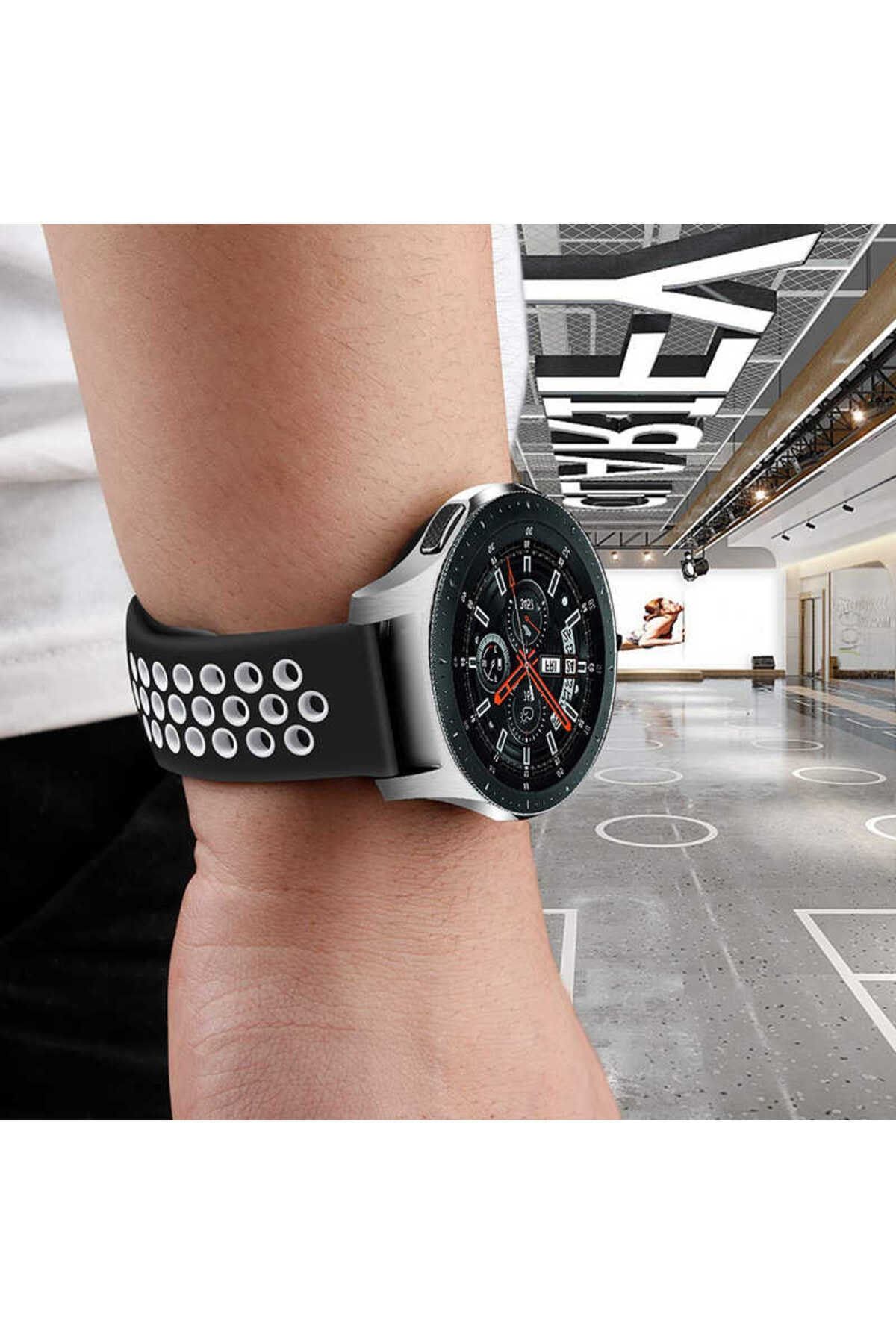 Zore Uyumlu Galaxy Watch 46mm (22mm) Krd-02 Silikon Kordon