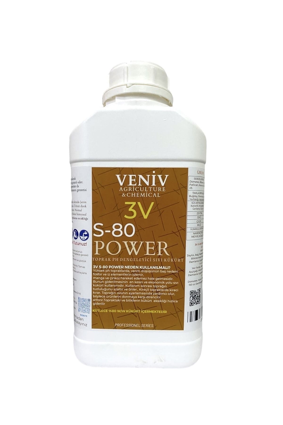 Veniv 3V 3V Power Sıvı Kükürt-Ph Düzenleyici/Düşürücü-Mikronize Formül 5L