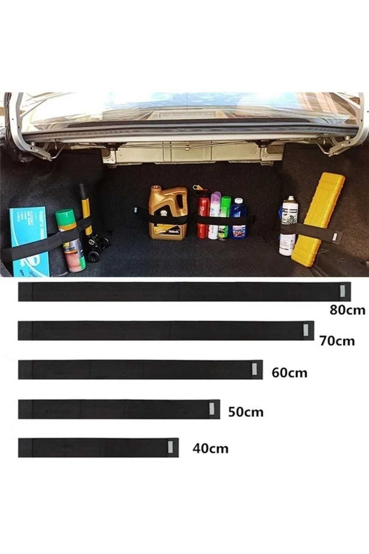 TİNEKE Bagaj Düzenleyici Organizer Araç Araba Ve Oto Düzenleyici Sabitleyici Şerit 80 cm 1 ADET