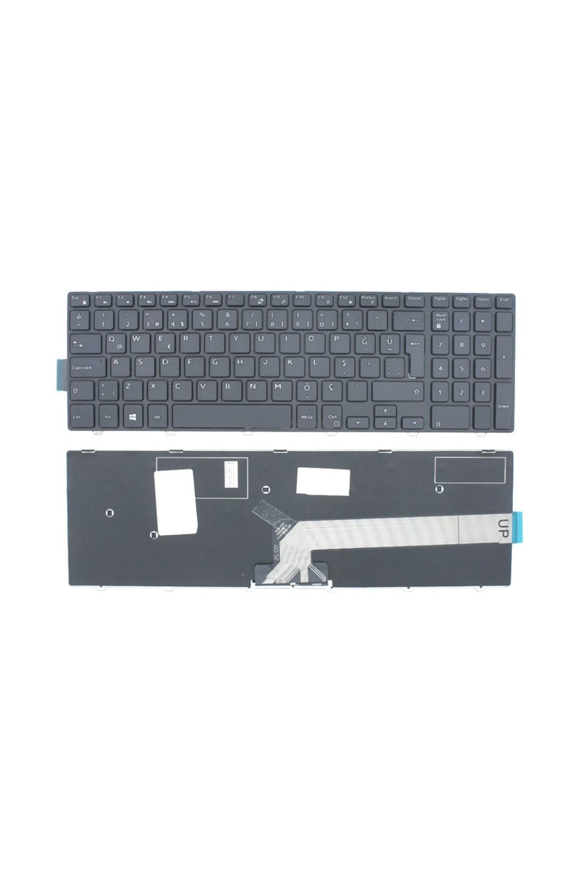Dell inspron 5548 G50W81C 5548 T50W161C Notebook Klavyesi Tuş Takımı (Siyah TR)