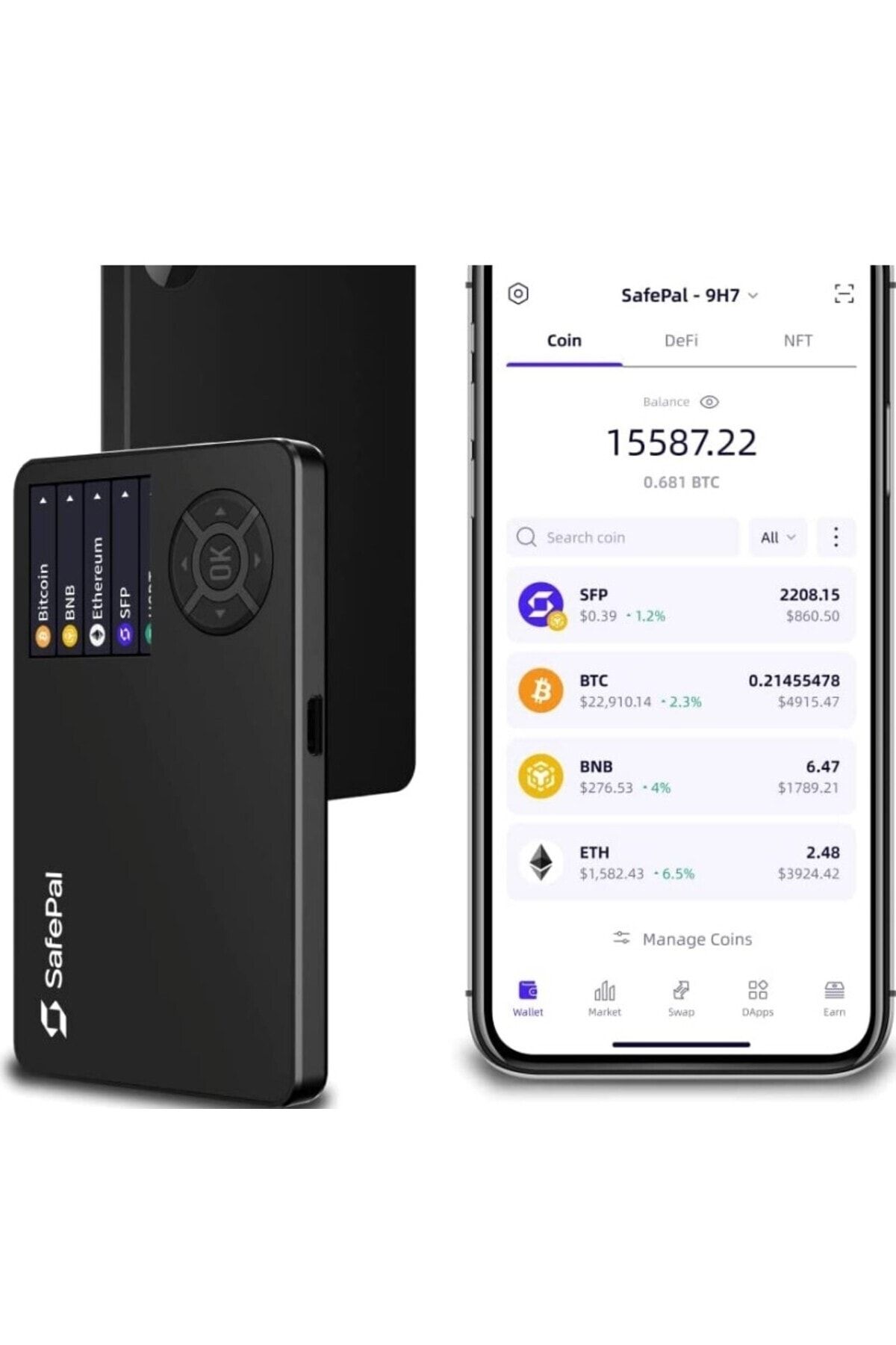 safepal S1 Cryptocurrency Donanım Cüzdanı