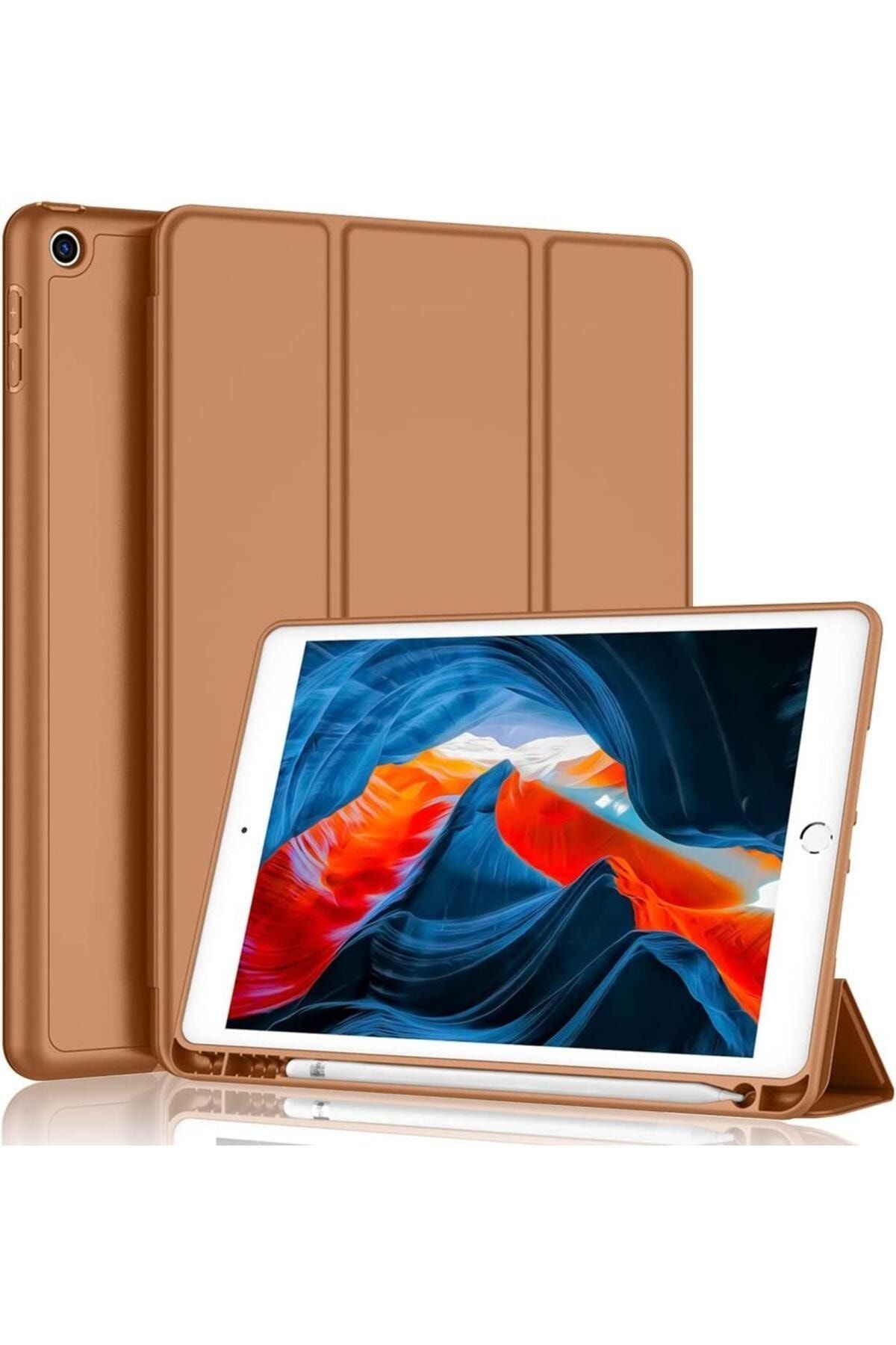 UnDePlus Apple iPad 8. Nesil 10.2" Kılıf Kalem Bölmeli Smart Case A2270 A2428 A2429 A2430