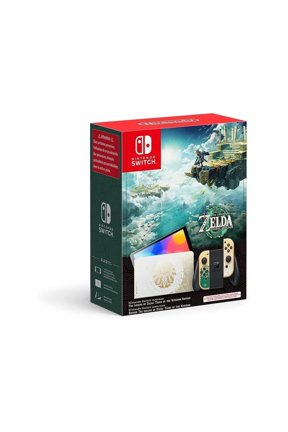 Nintendo Switch Oled Zelda : Tears Of The Kingdom Edition Distribütör Garantili