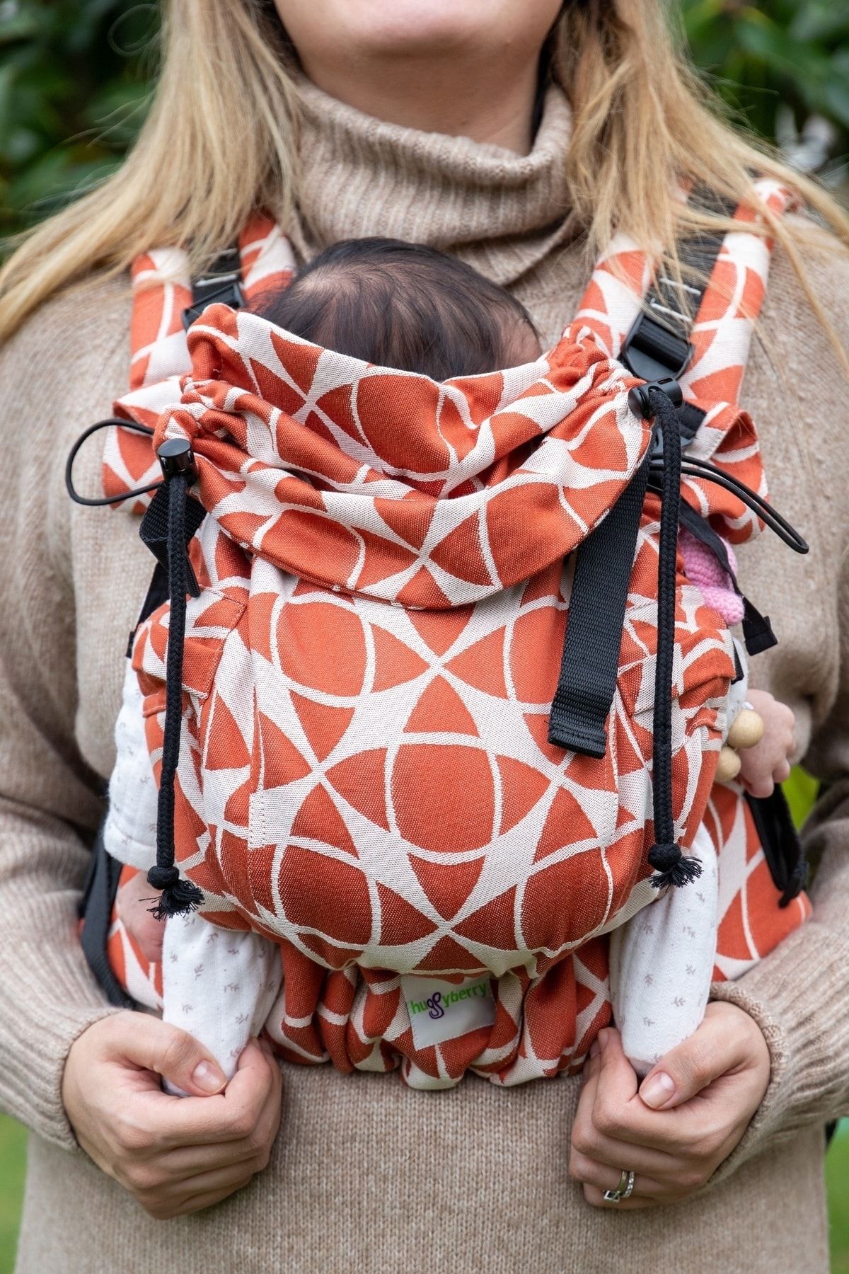 Huggyberry Softy Baby Carrier -Marble Terra