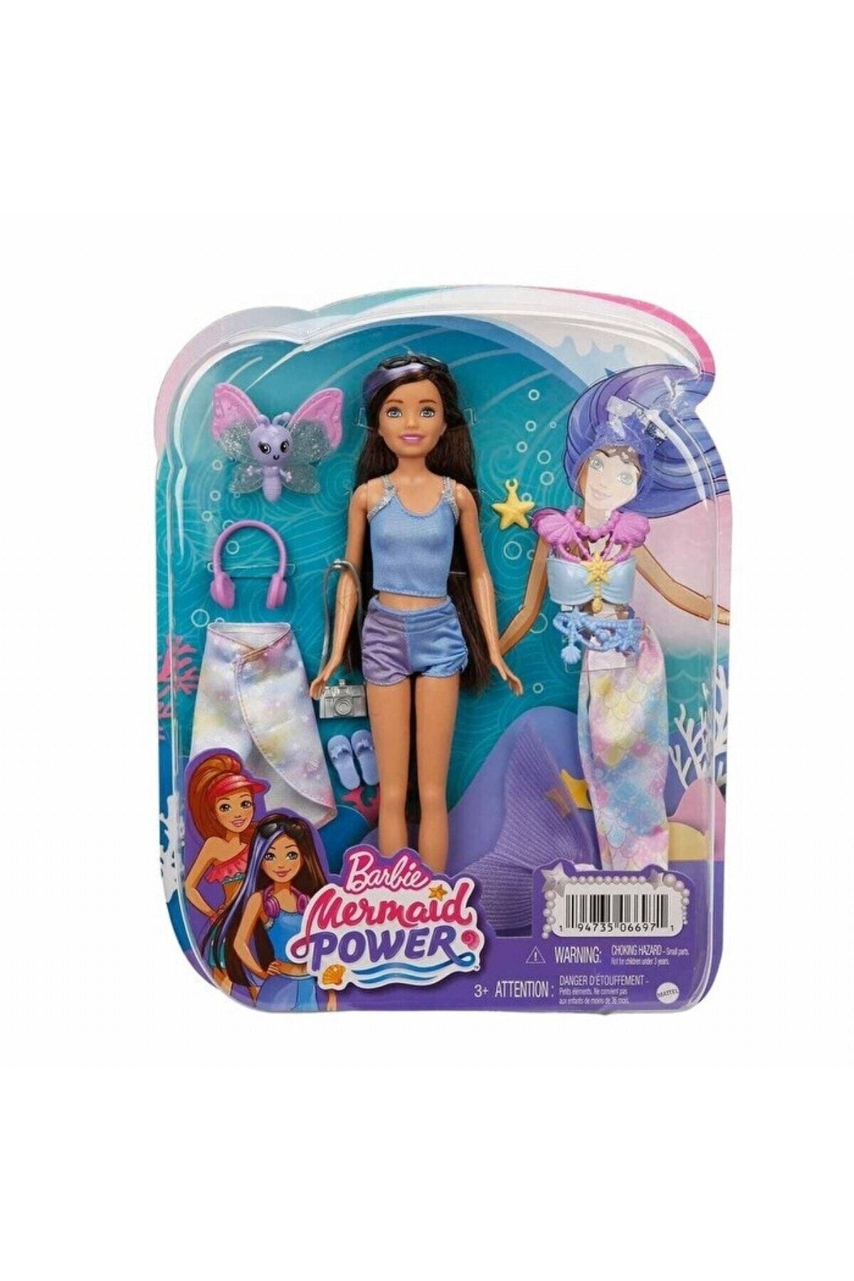 Barbie 'nin Kız Kardeşleri Deniz Kızı Oluyor HHG54 HHG55