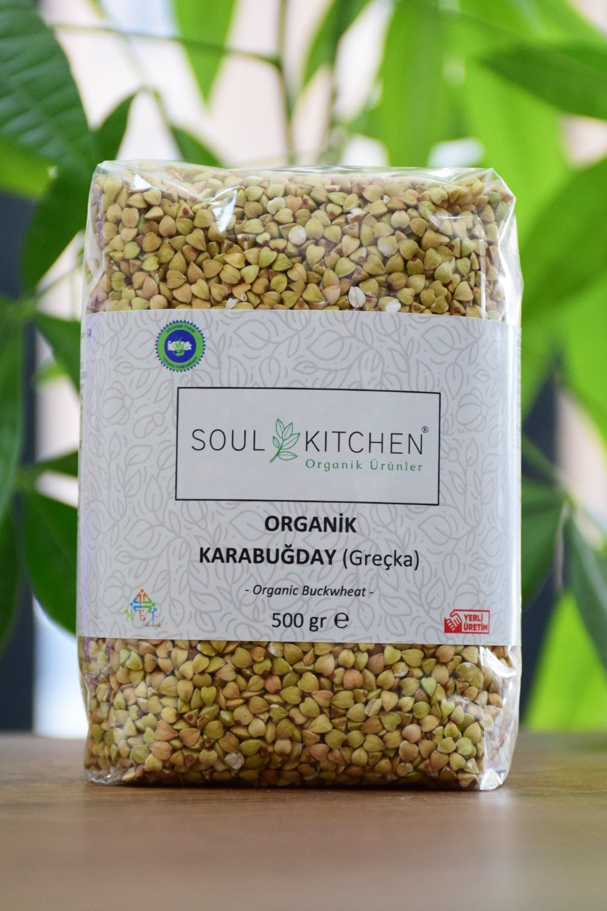 Soul Kitchen Organik Ürünler Organik Karabuğday Greçka 500gr (glutensiz) (çiğ)