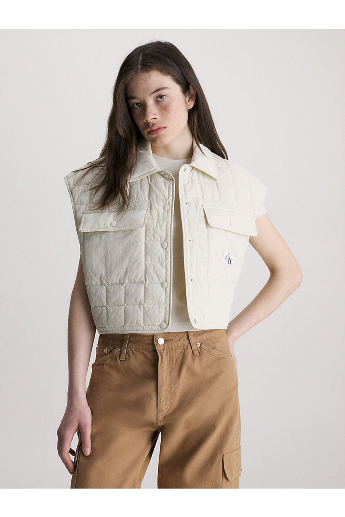 Calvin Klein Short Quilted Vest