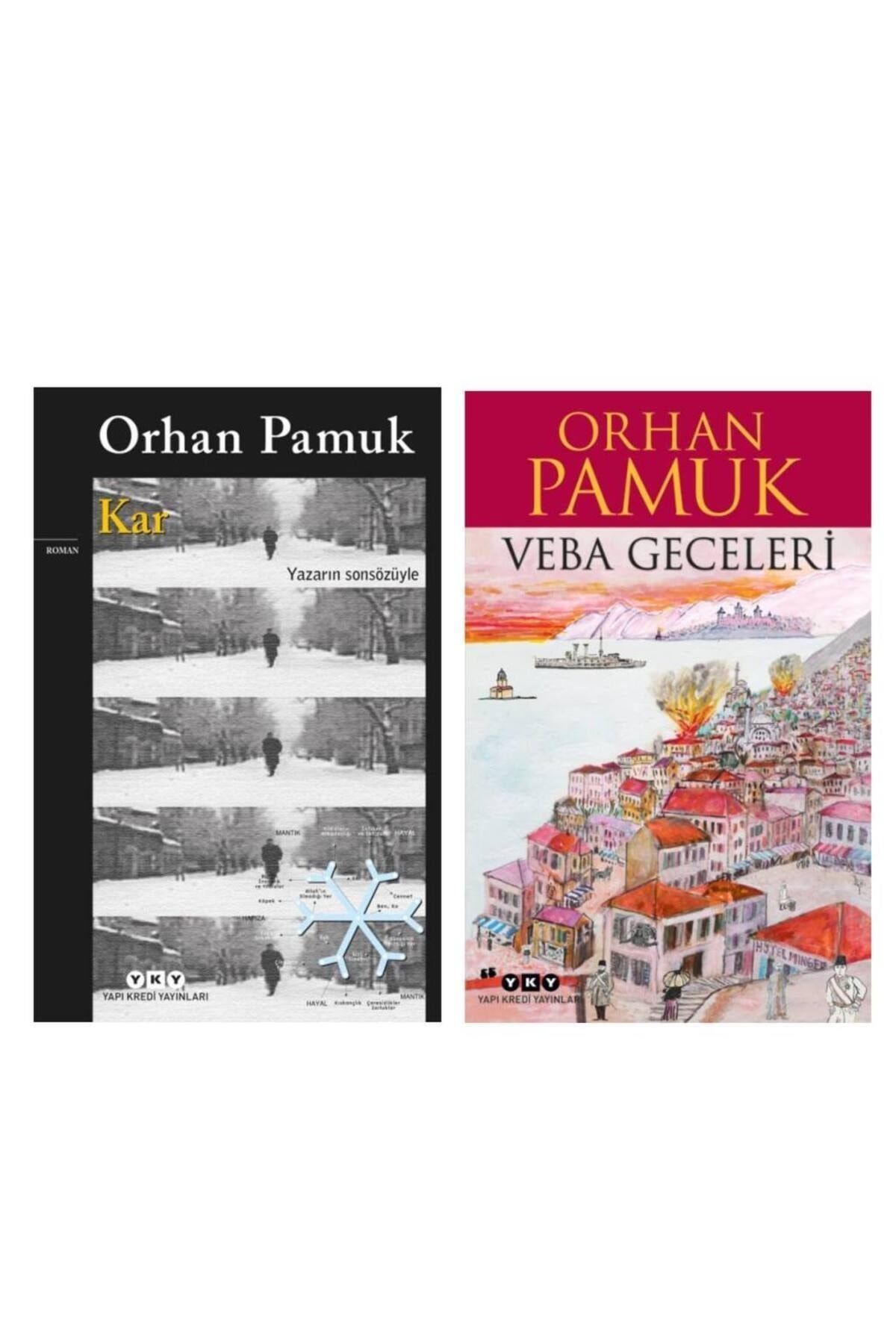 Yapı Kredi Yayınları orhan pamuk kar - Veba Geceleri