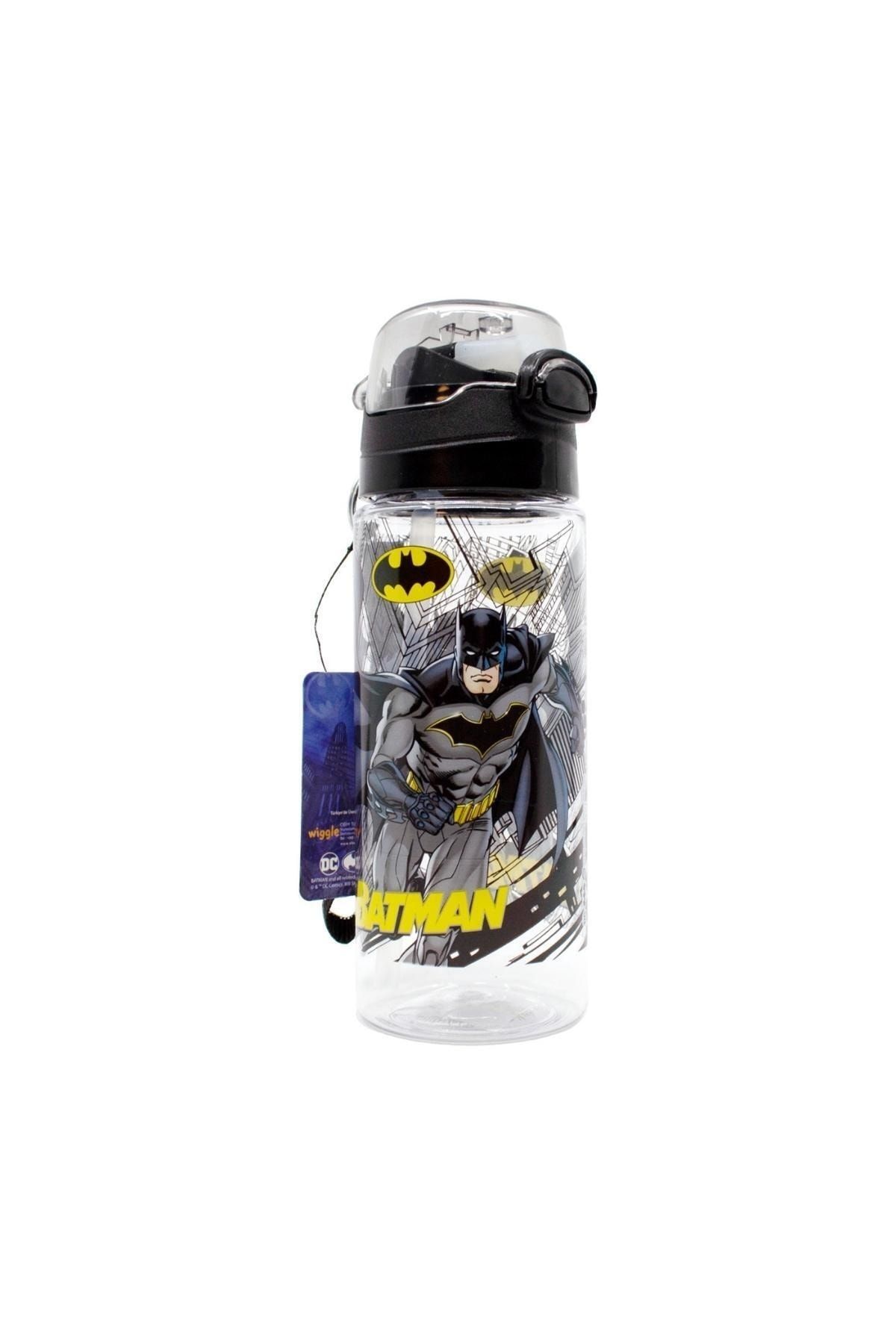 WİGGLE Wiggle 500ml Batman Pipetli Askılı Kilitlenebilir Su Matarası