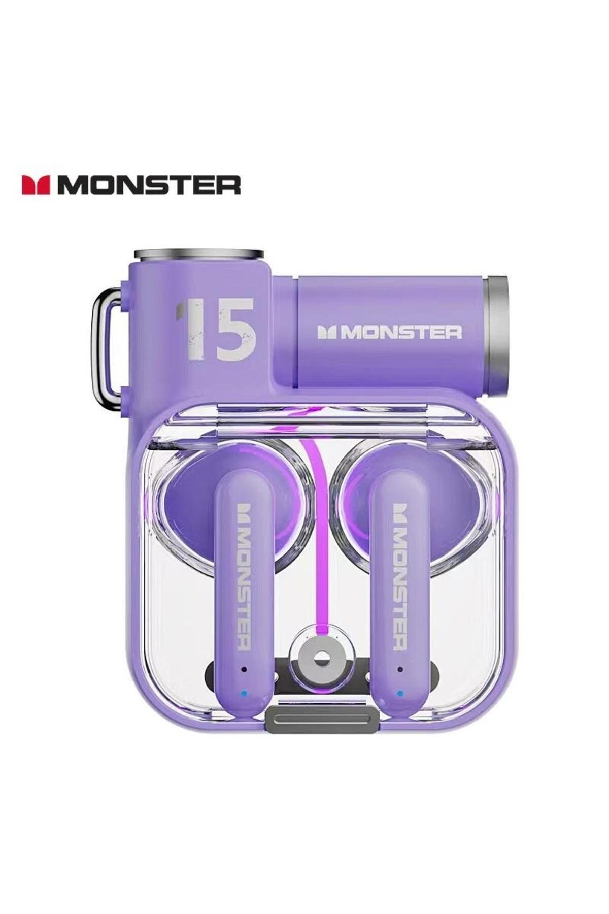 MONSTER Airmars XKT15 Gaming Bluetooth Kulaklık Mor