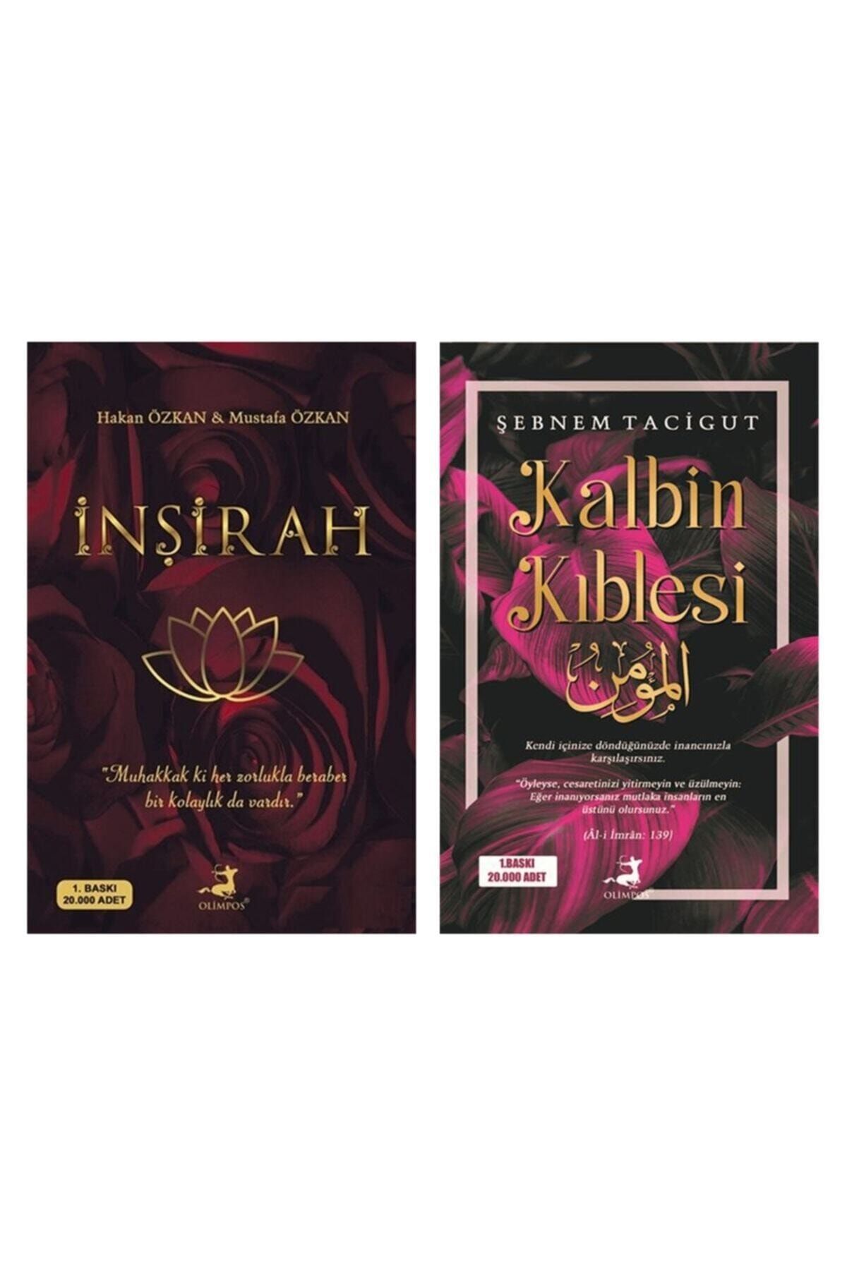 Olimpos Yayınları Inşirah - Kalbin Kıblesi (hakan Özkan - Şebnem Tacigut) 2 Kitap Takım