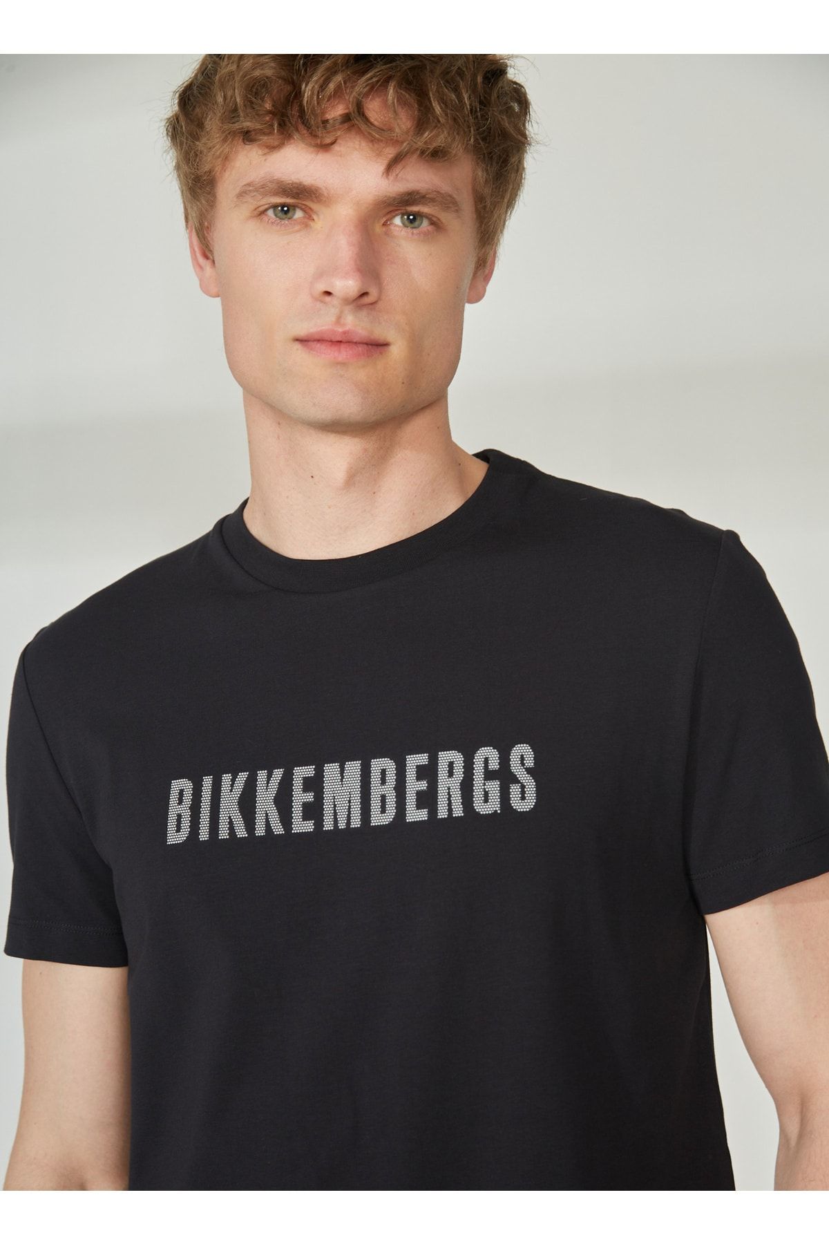 Bikkembergs Siyah Erkek T-Shirt C 4 101 2S