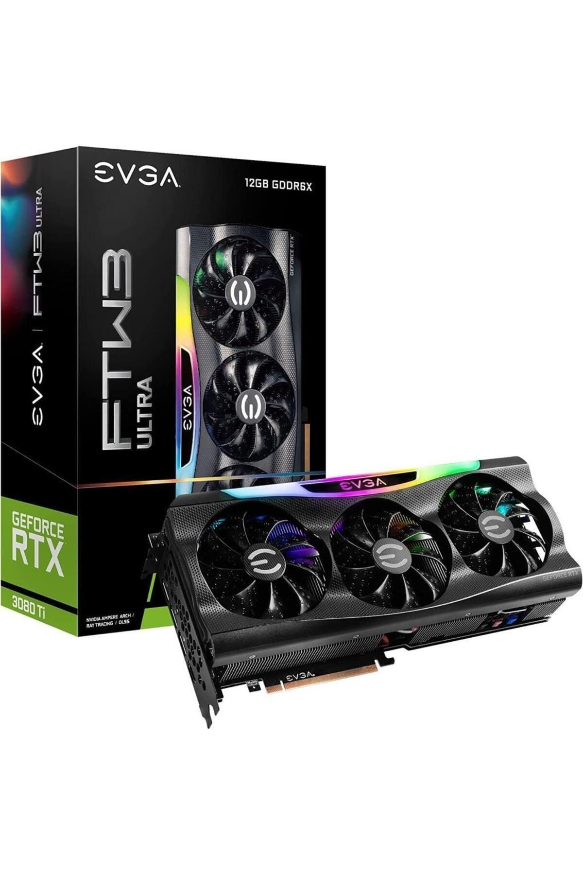 Genel Markalar Geforce Rtx 3080 Ti Ftw3 Ultra Gamıng, 12g-p5-3967-kr, 12gb Gddr6x, Icx3 Technology, Argb Led,