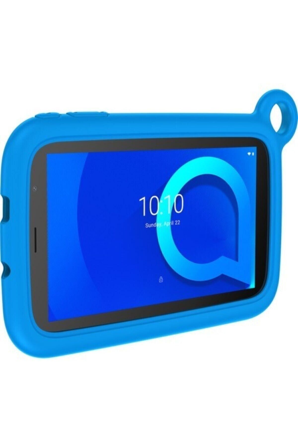 Alcatel 1t 7" 16 GB Prime Black Wi-Fi Tablet + Mavi Kılıf