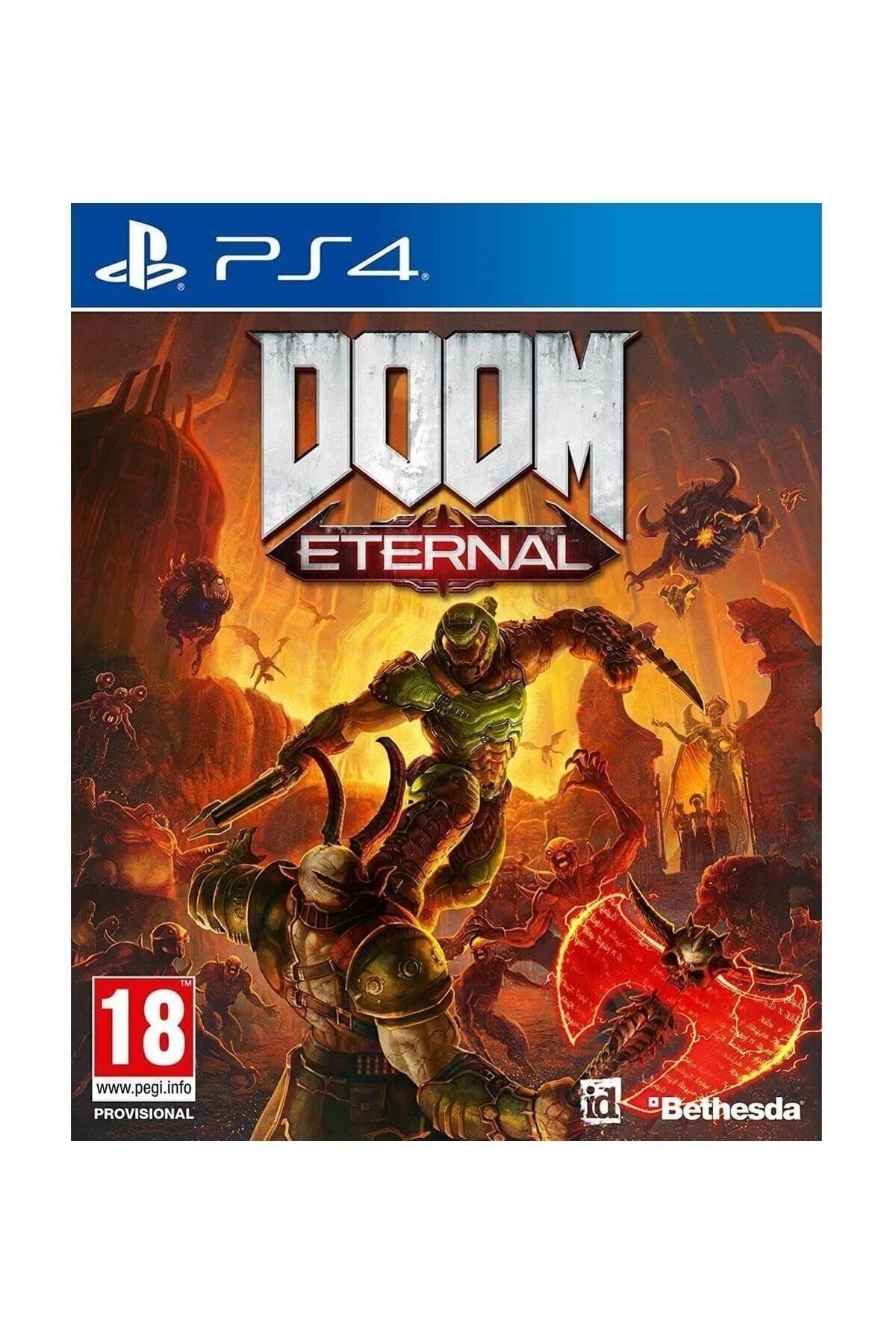 BETHESDA Ps4 Doom Eternal-orjinal Oyun - Sıfır Jelatin