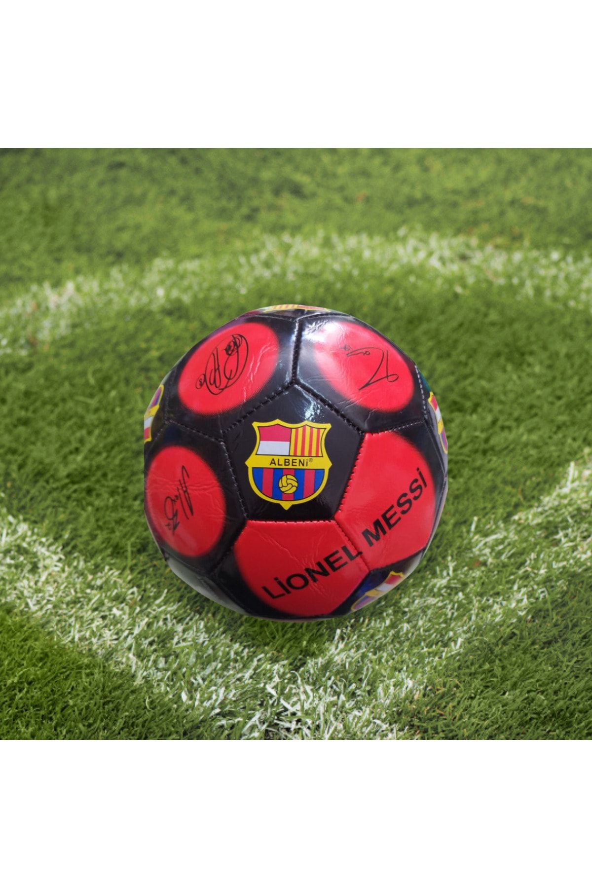 Janva Lıonel Messi Dikişli Futbol Topu Maç Topu Halı Saha Çim Saha Antreman Topu