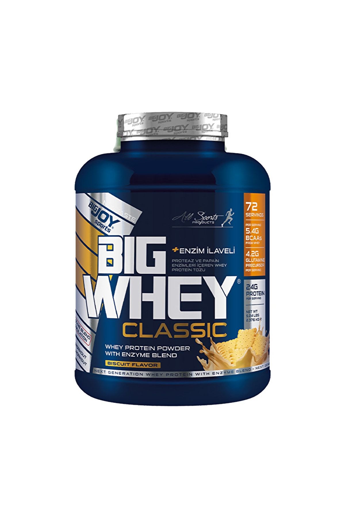 Big Joy Big Whey Classic Whey Protein 2376 gr Bisküvi