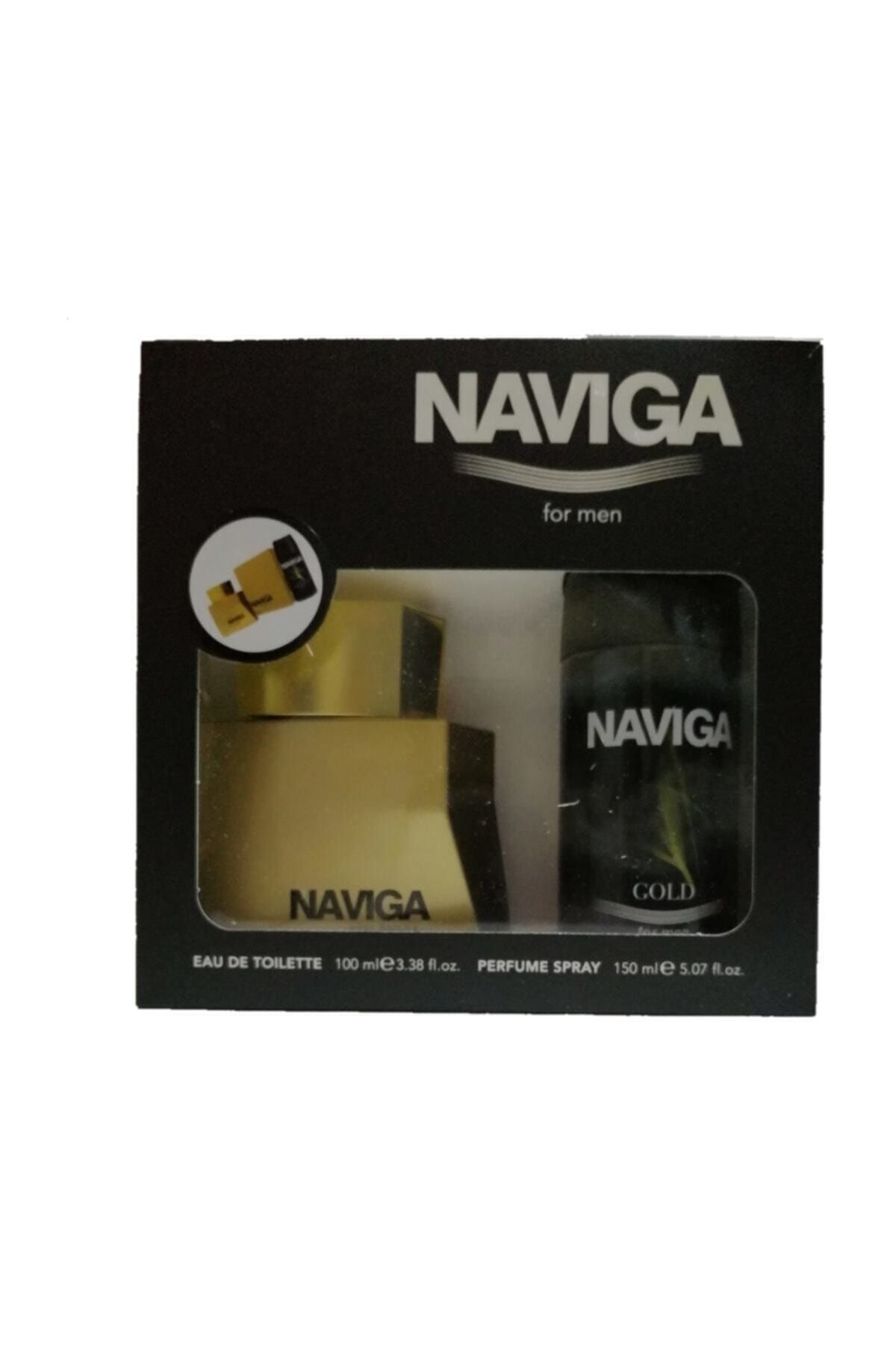 Naviga Gold For Men Edt. 100 ml+ Deodorant 150 ml. Set
