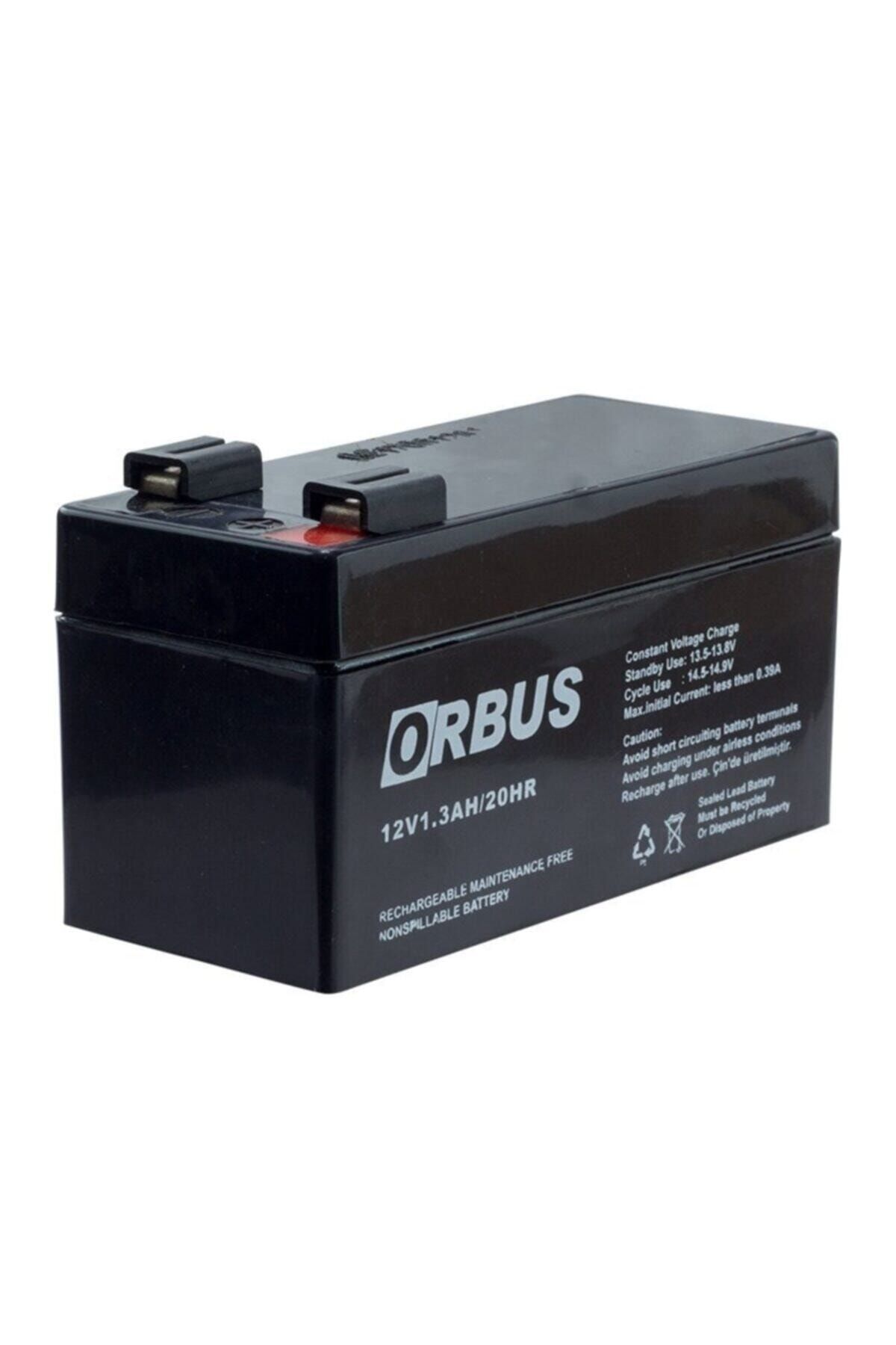 ORBUS 12 Volt 1.3 Amper Akü 98*45*50 Mm-510 Gram