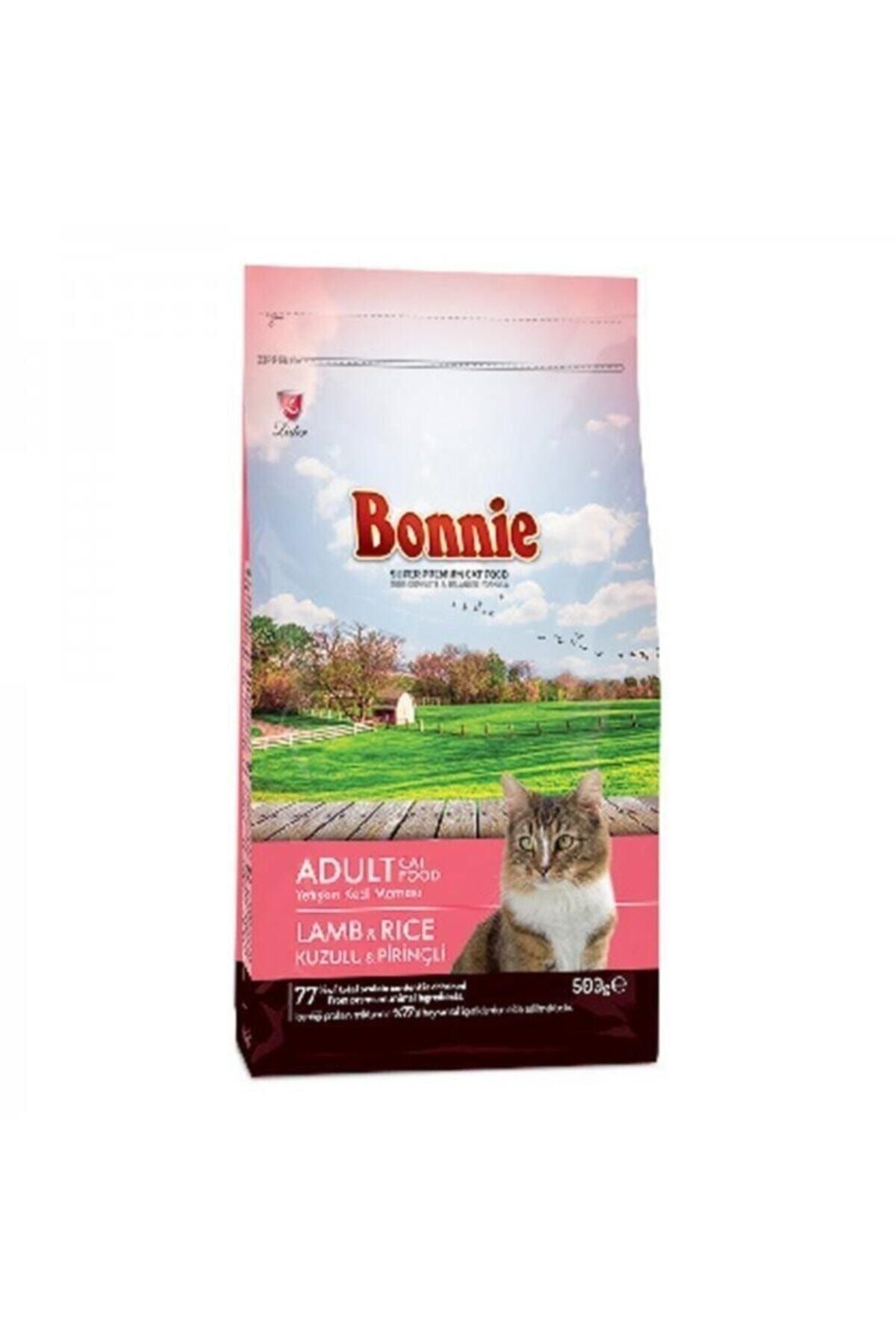 Bonnie Kuzulu & Pirinçli Yetişkin Kedi Maması 500 gr.