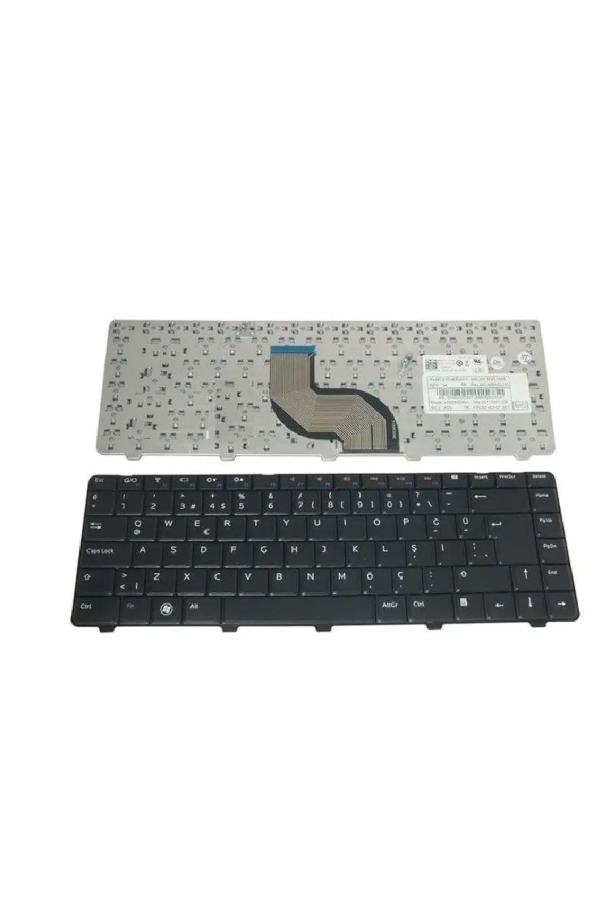 Dell İnspiron 14V,14R,N4010,N4030,N5020,N5030,M5030 Klavye (Siyah TR)