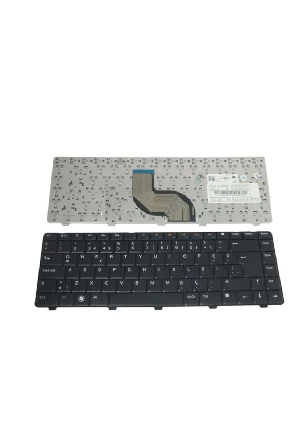 Dell 90.4EK07.S01 90.4EK07.S0T 9J.N1K82.H01 Notebook Klavye (Siyah TR)