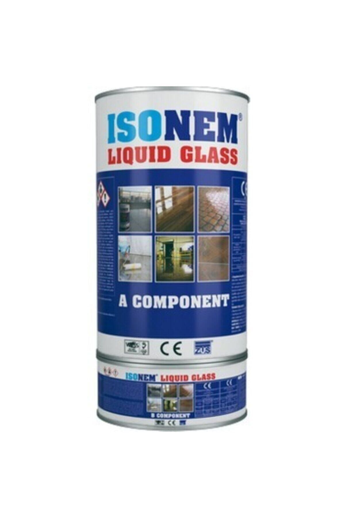 Isonem Liquid Glass Sıvı Cam Şeffaf Ve Parlak Su Yalıtımı 4 Kg