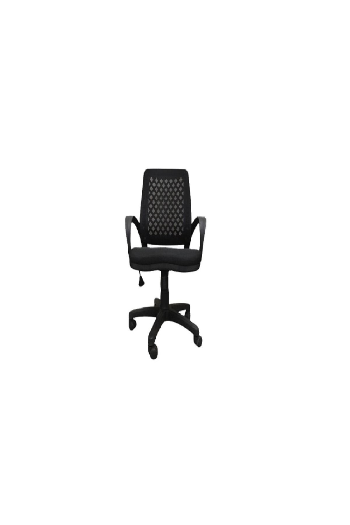 AYANAVM Büro Ofis Çalışma Koltuğu-siyah Bilgisayar Sandalyesi Çalışma Sandalyesi Siyah Fileli PETEK