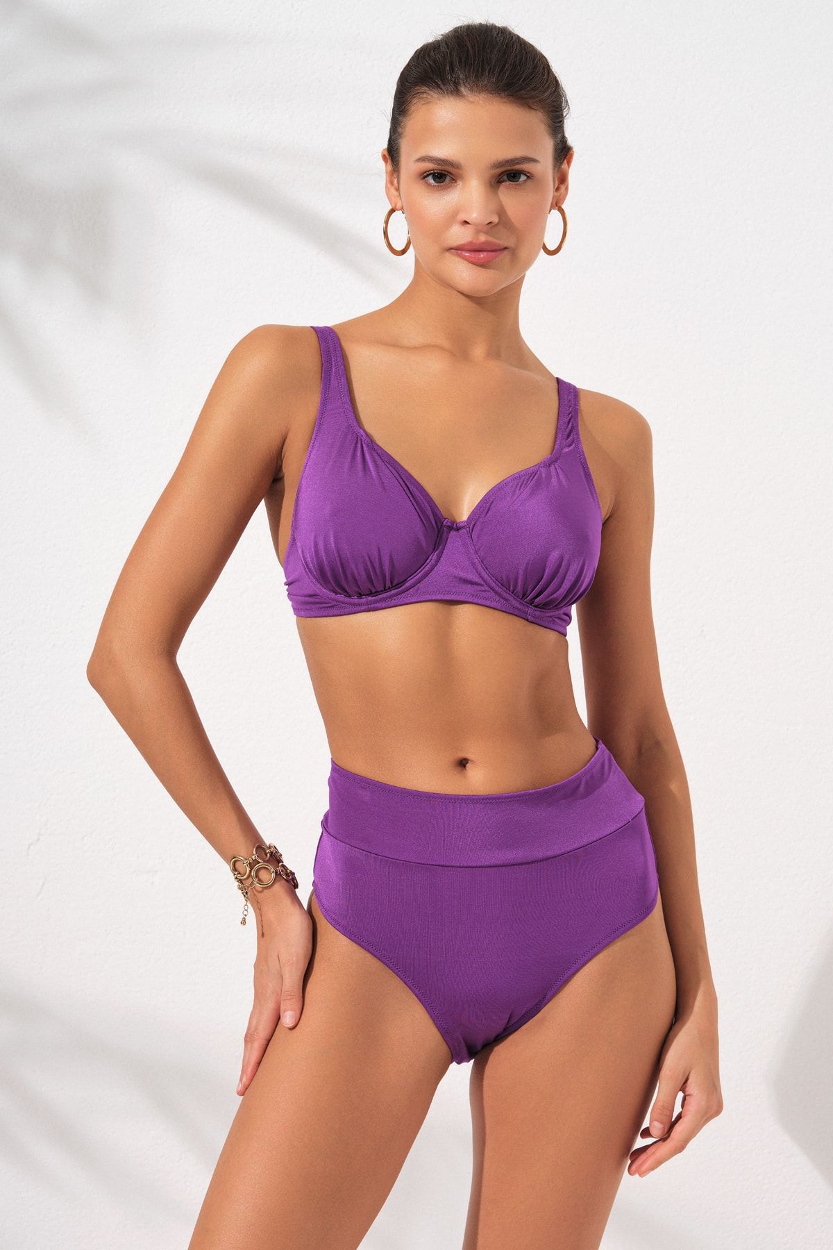 Pierre Cardin Herve Toparlayıcı Balenli Bikini Takım Siyah 231230