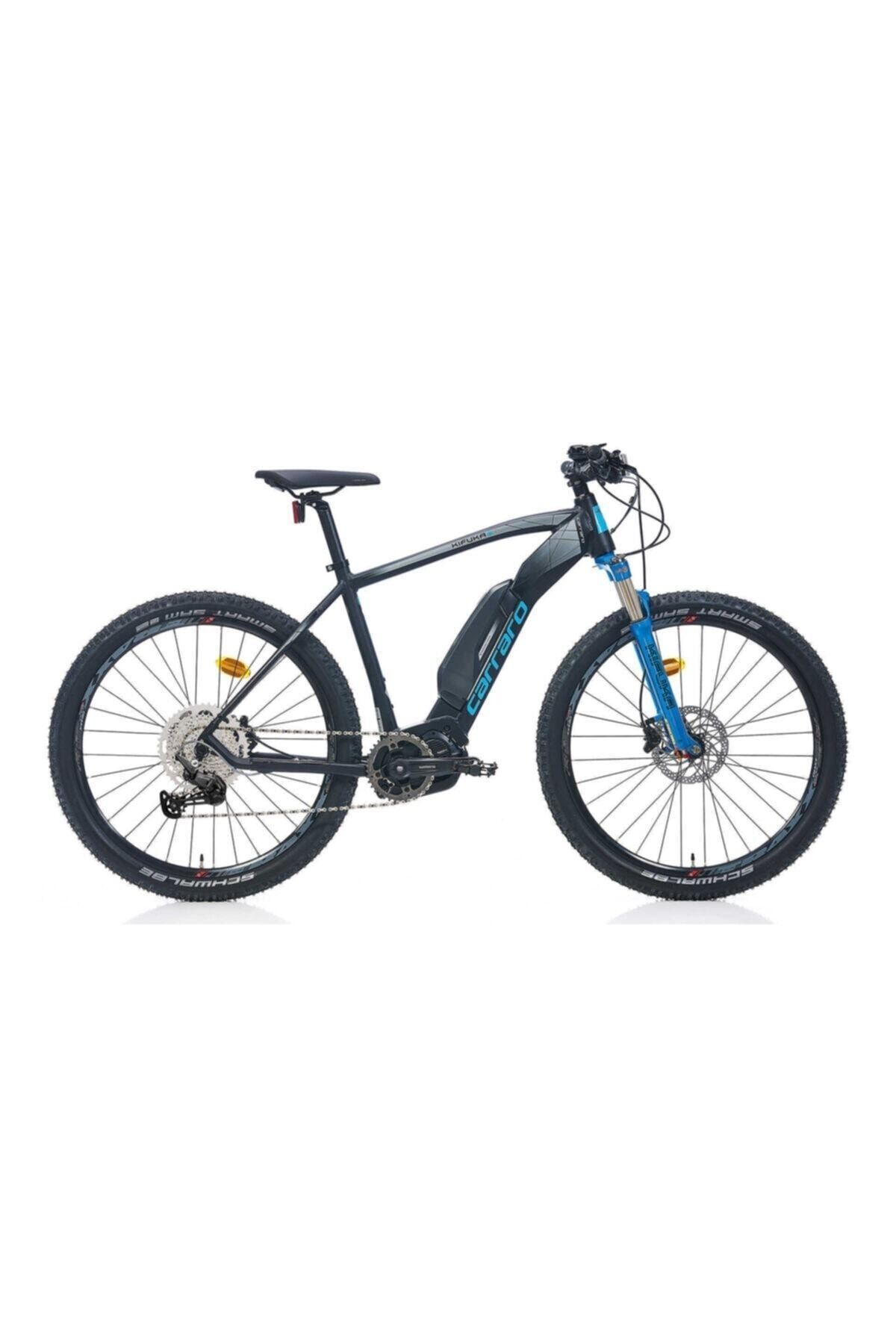 Carraro 2021 Kıfuka Hd 29 Inc Elektrikli Bisiklet - Dağ Siyah-mavi-gri 52 Cm