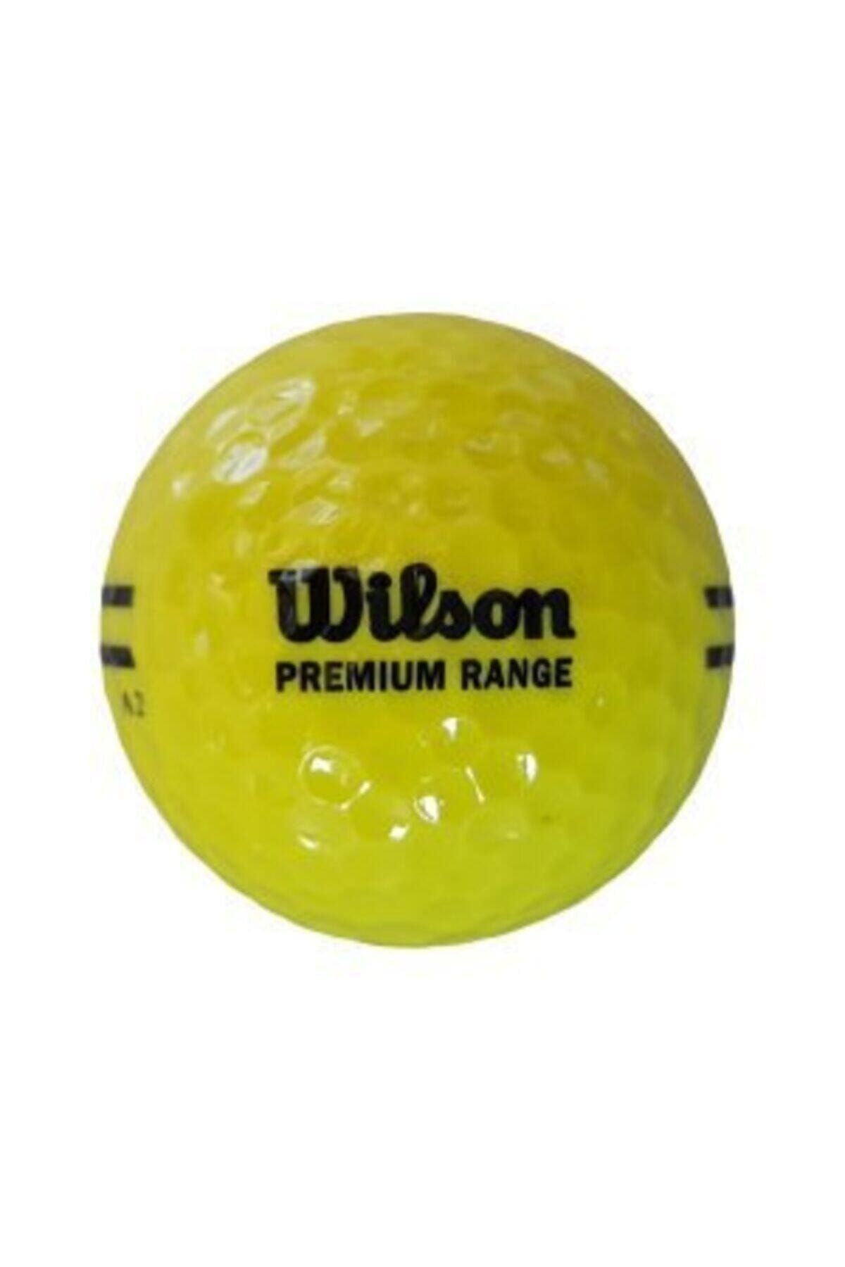Wilson 1 Adet Ws115 Premium Range Golf Topu Sarı