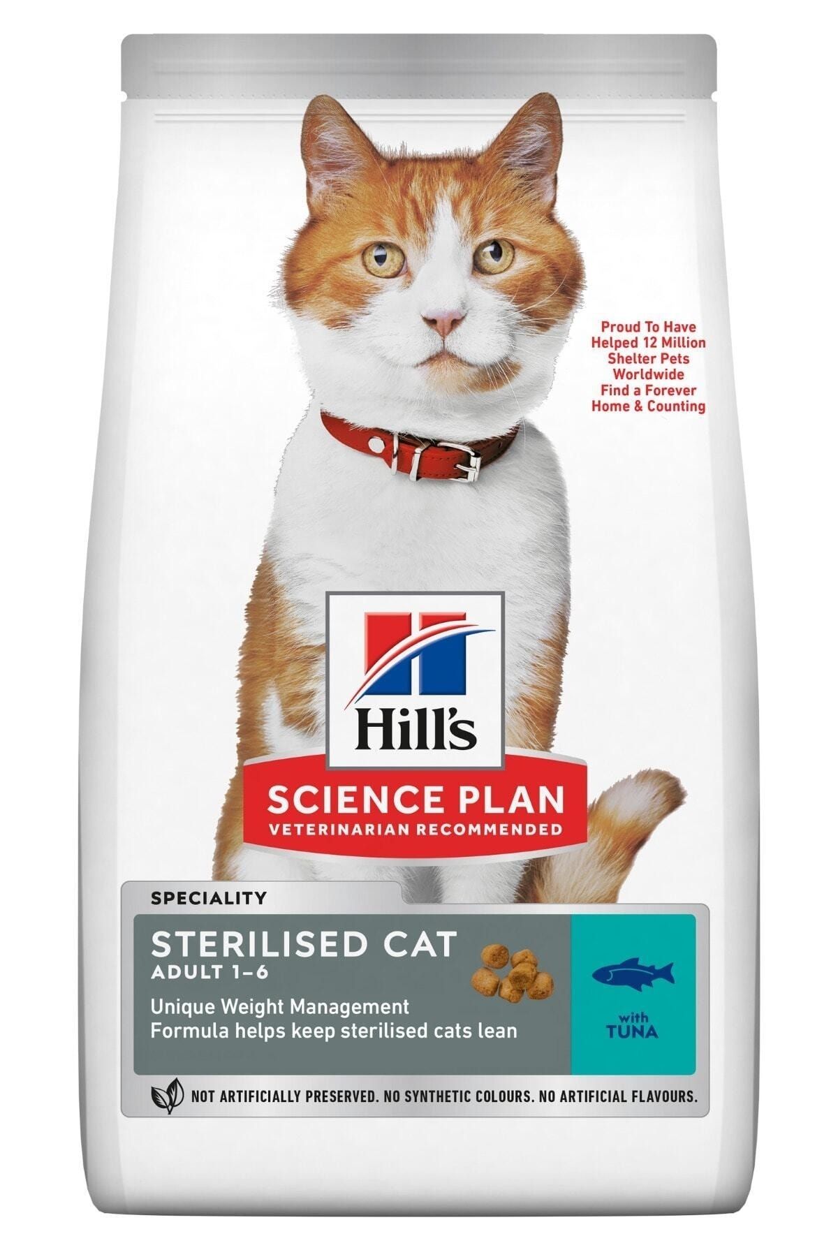 Hill's Ton Balıklı Kısır Kedi Maması 1,5 Kg Science Plan Sterilised With Tuna Cat Food