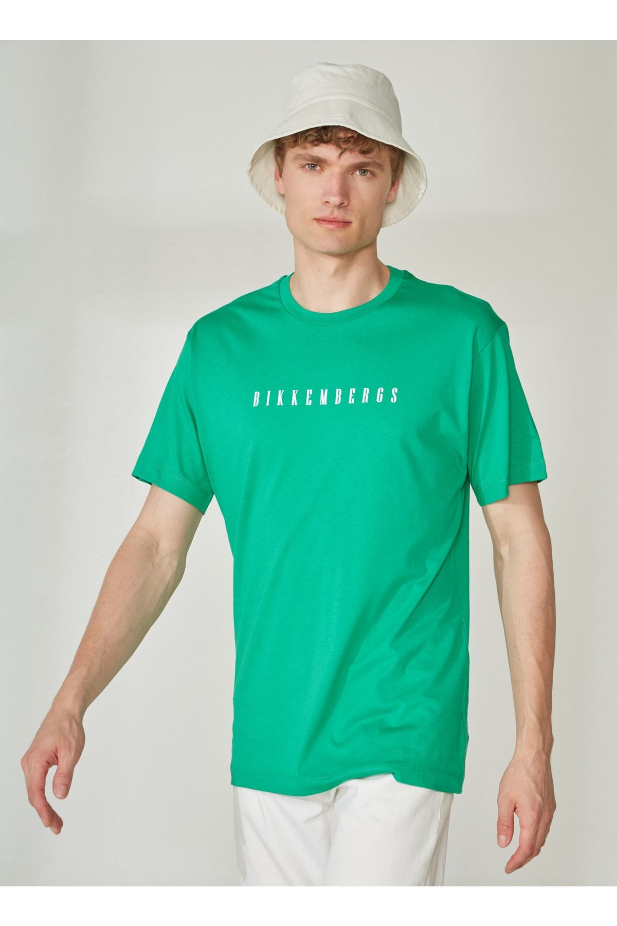 Bikkembergs Yeşil Erkek T-Shirt C 4 114 25