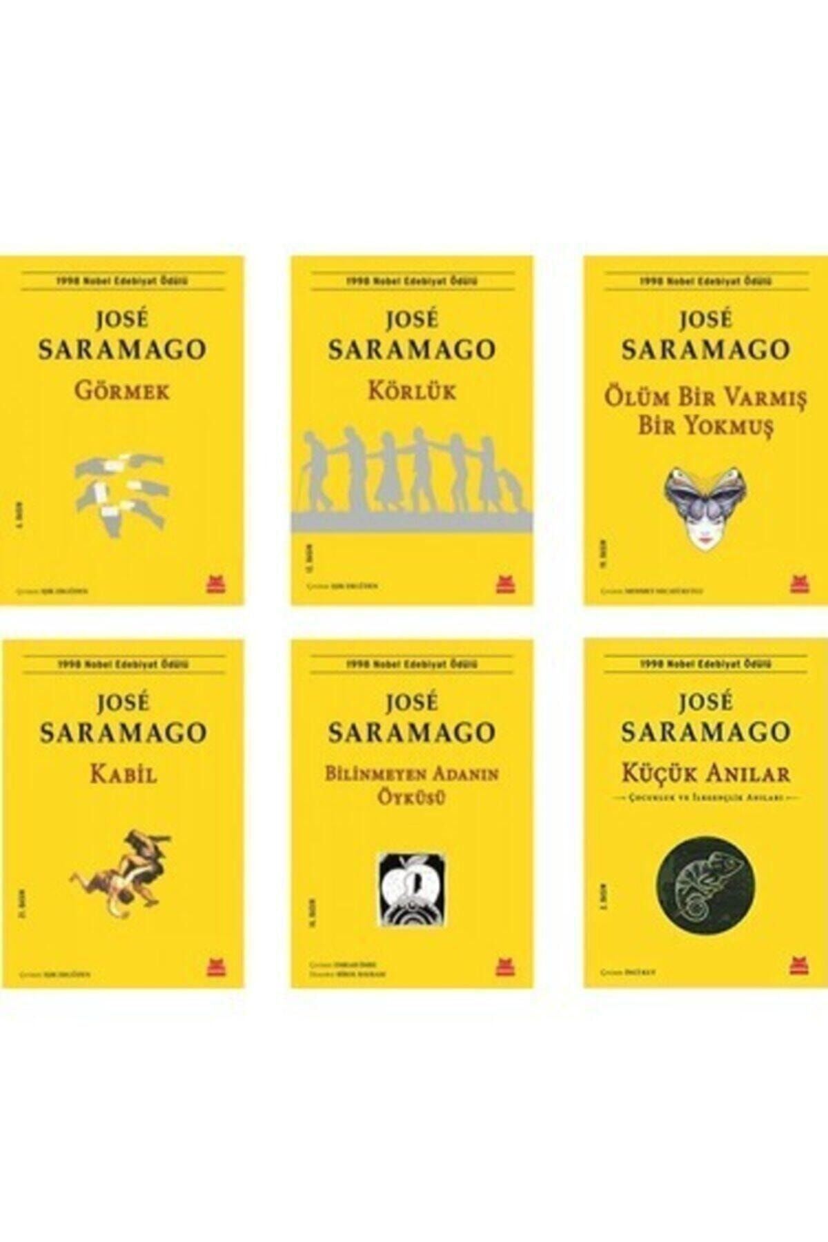 Kırmızı Kedi Yayınları Jose Saramago 6 Kitap Set - Körlük - Görmek - Kabil - Ölüm Bir Varmış Bir Yokmuş