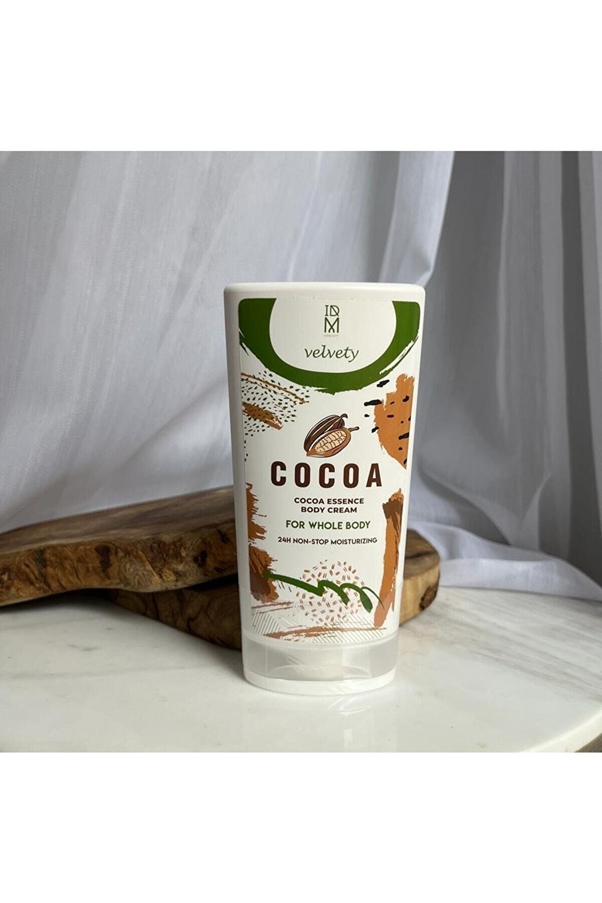 IDM Velvety Body Cream 250ml - Cocoa - For Whole Body