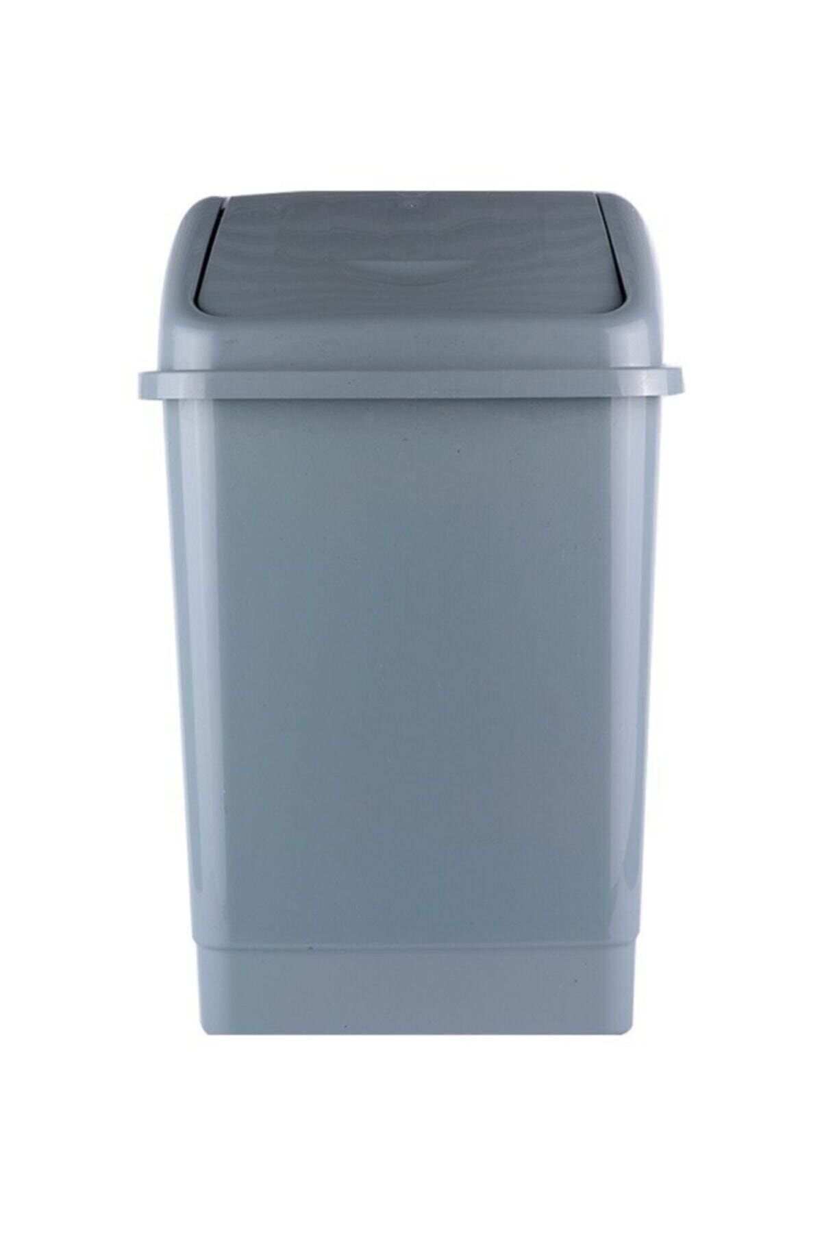 Zambak Plastik Zam 405 Çöp Kovası Klik Kapaklı 5 No