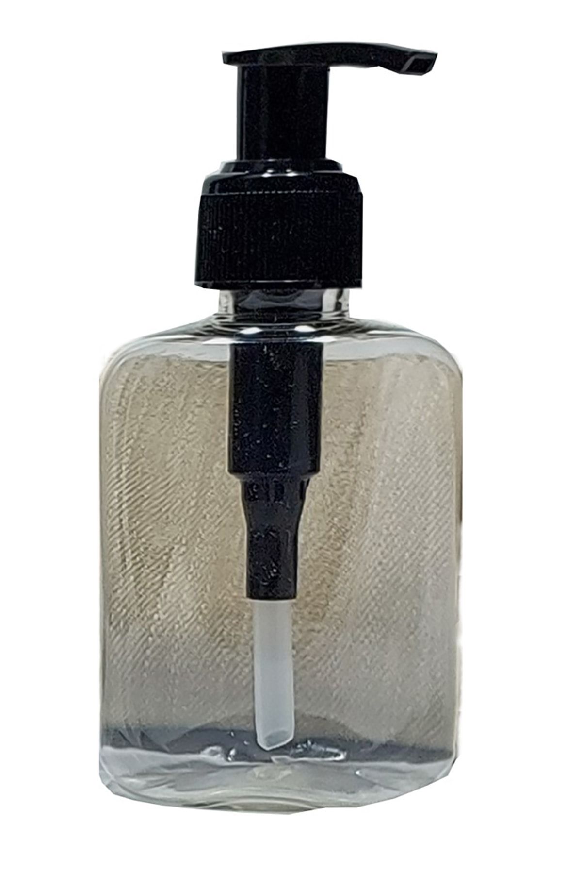 Sampex 1 Adet Sert Plastik Boş Sıvı Sabun Pompalı Şişe 100 Ml [kimyasala Dayanıklı]