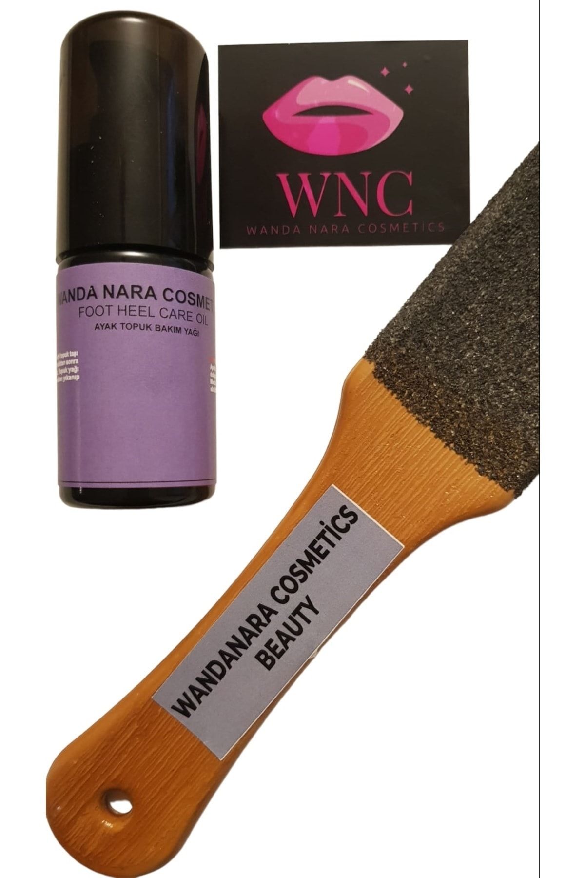 WANDA NARA COSMETİCS Ayak Topuk Törpüsü Ayak Topuk Yağı (30 ML) 2 Li Set