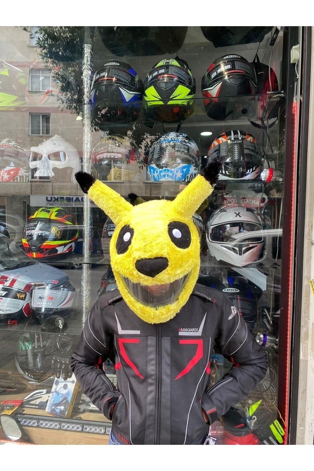 ASSGARDI COLLECTION Pikachu Pika Kask Kılıfı