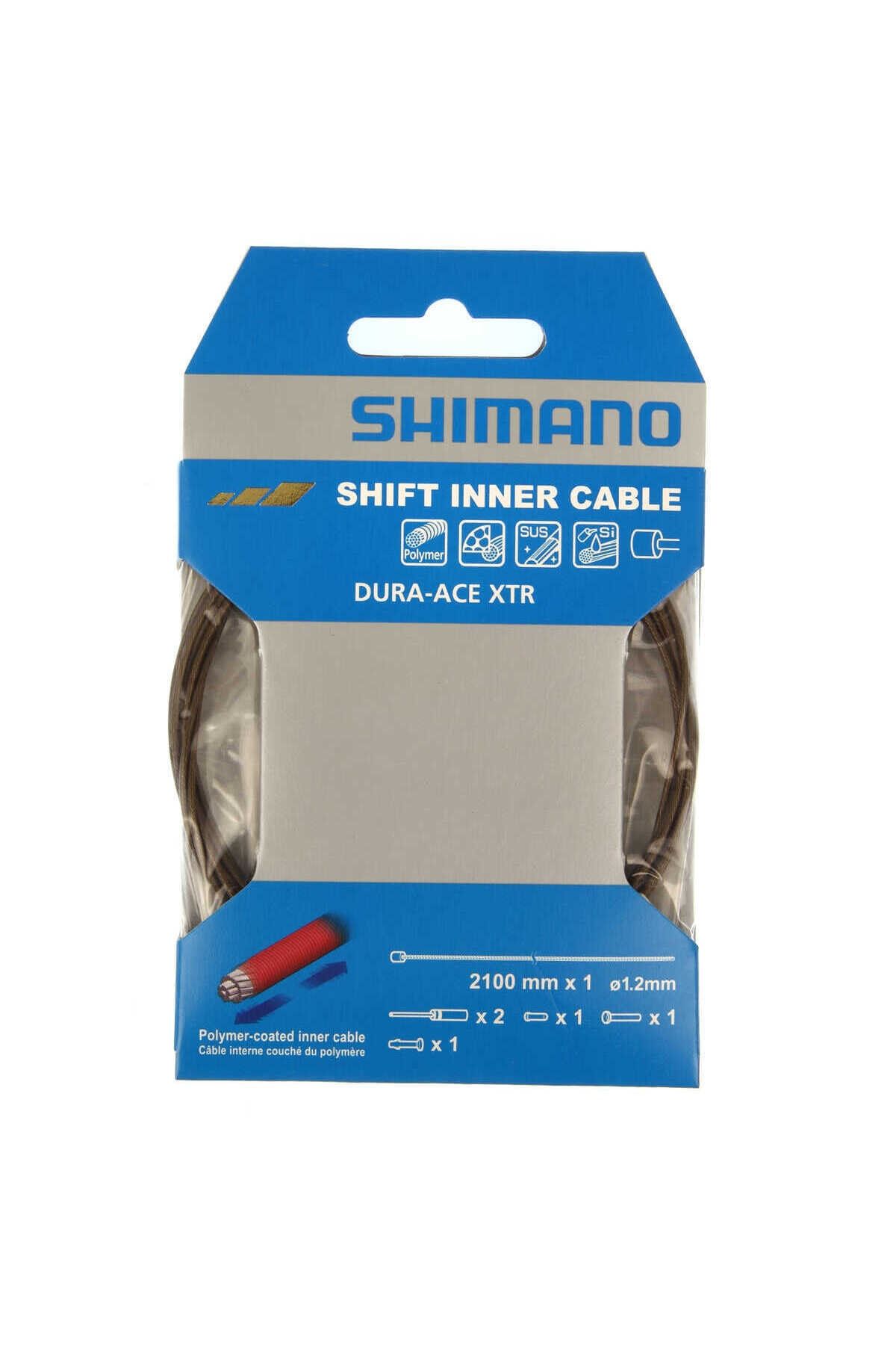 shimano Shımano Dura Ace 1.2x2100mm Polymer Kaplama Iç Vites Kablosu