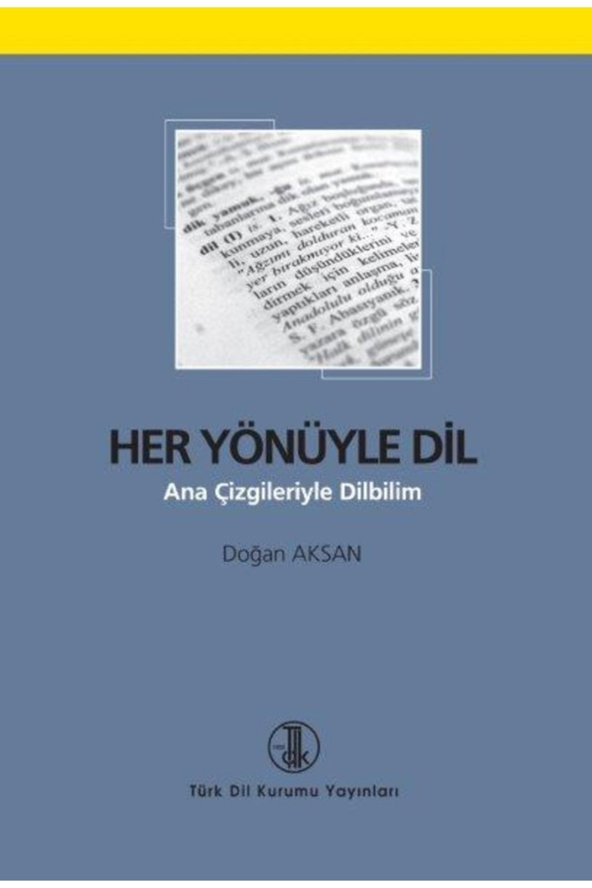 Türk Dil Kurumu Yayınları Her Yönüyle Dil, 2020 Türk Dil Kurumu Yayınları
