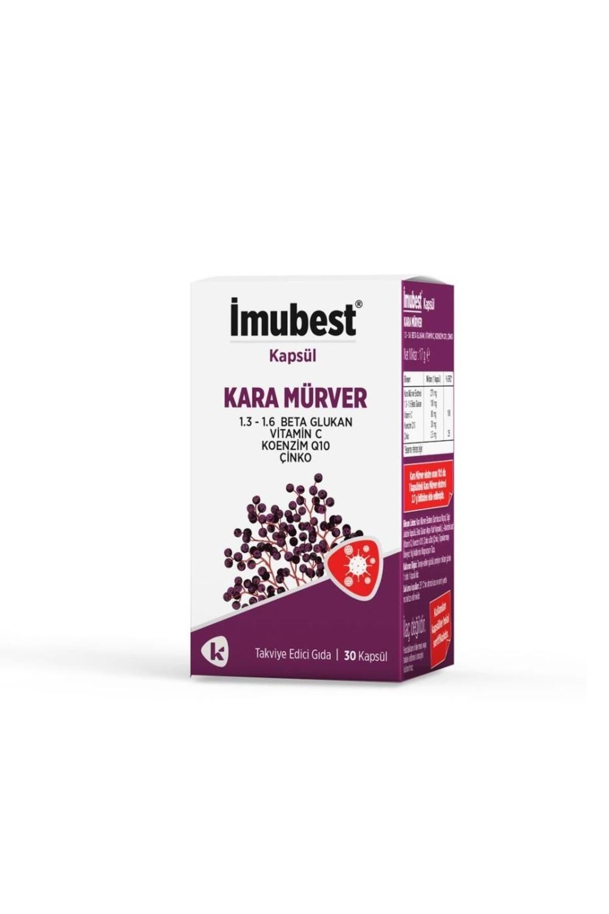 imubest Imubest Kara Mürver 30 Kapsül