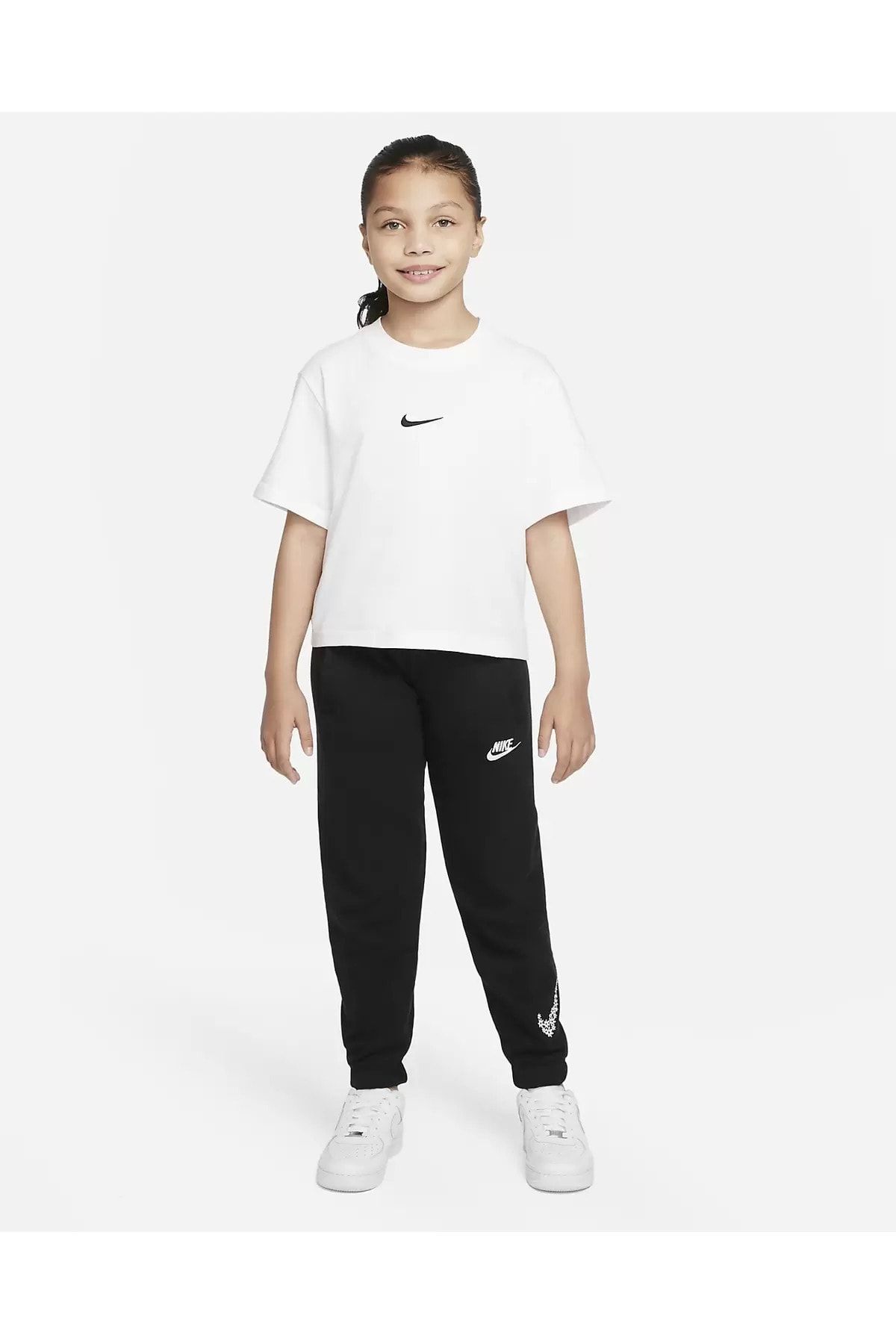 Nike Siyah Nike spor kız çocuk eşofman altı